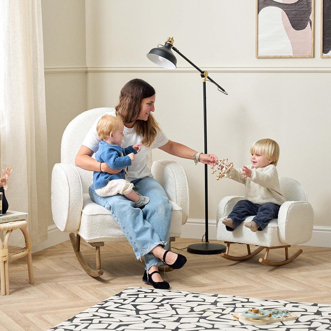  Tutti Bambini Micah Mini Me Children's Rocking Chair - Fresh Cream、mySite、merchandisen