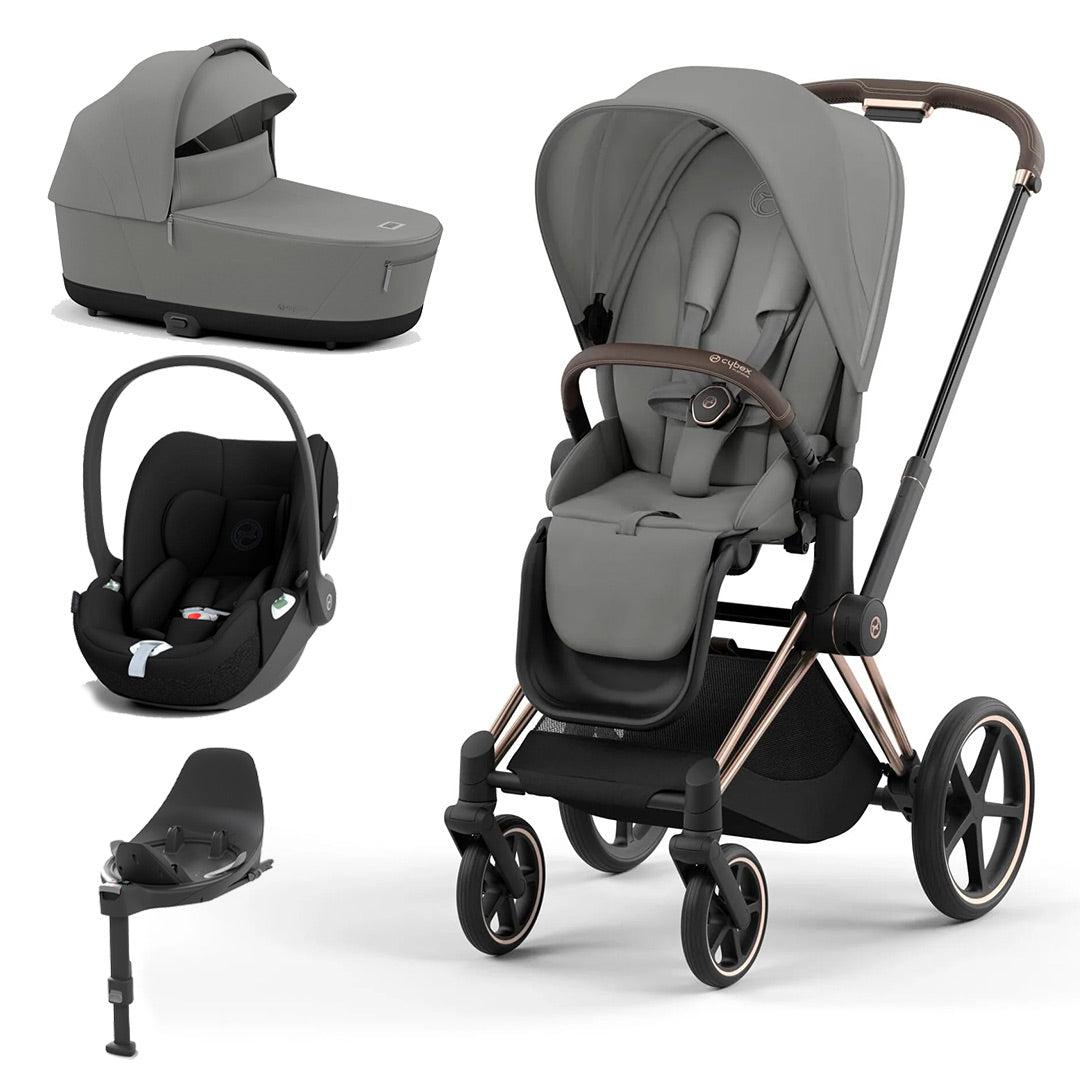  CYBEX Priam Cloud T Travel System - Mirage Grey、mySite、merchandisen
