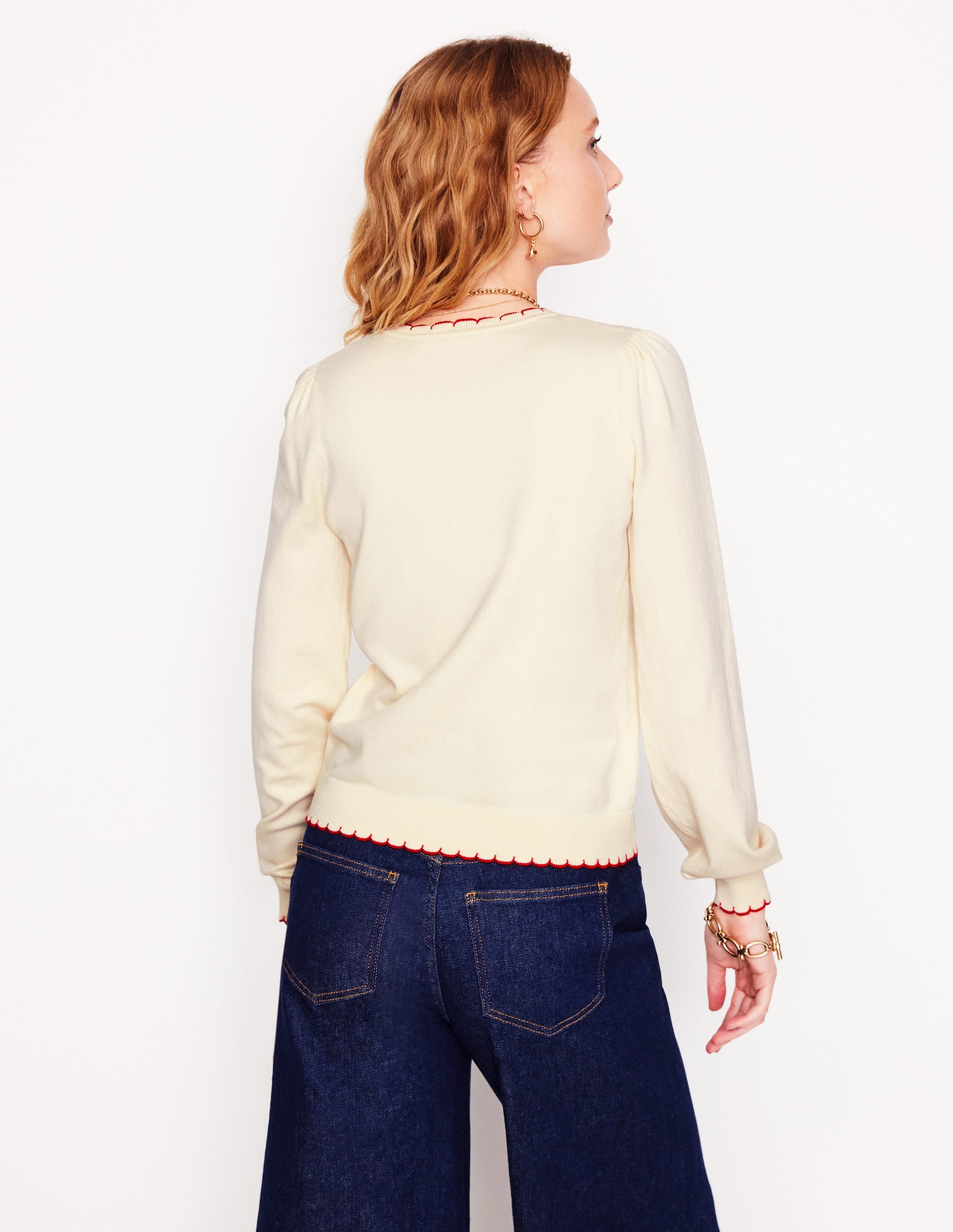  Pru Scallop Trim Sweater-Warm Ivory、mySite、ashleygrahame
