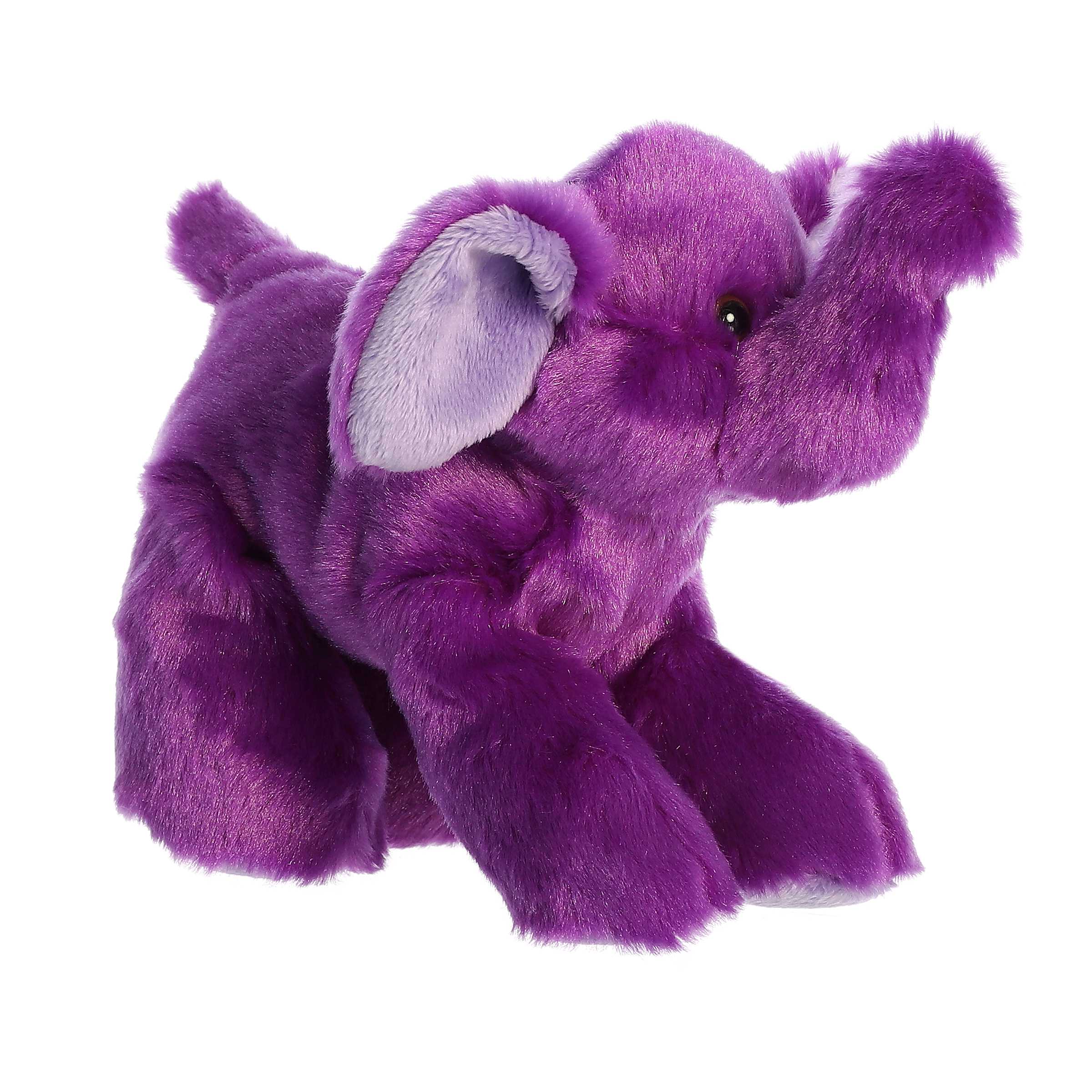 Aurora® - Mini Flopsie™ - 8 Violet Elephant™、mySite、g9winljtr