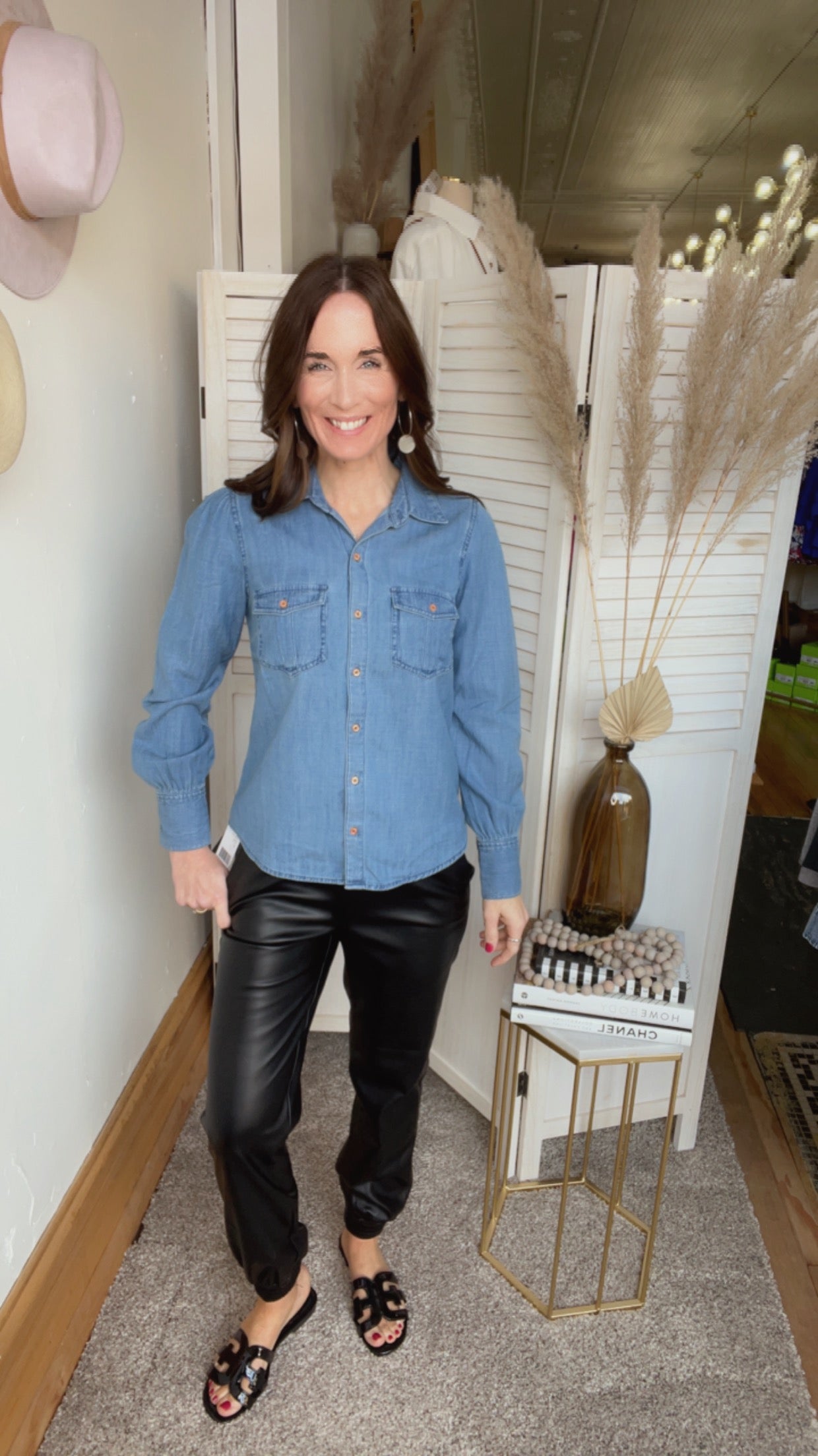 KUT From the Kloth Denim Button Down、mySite、garagedoors4me