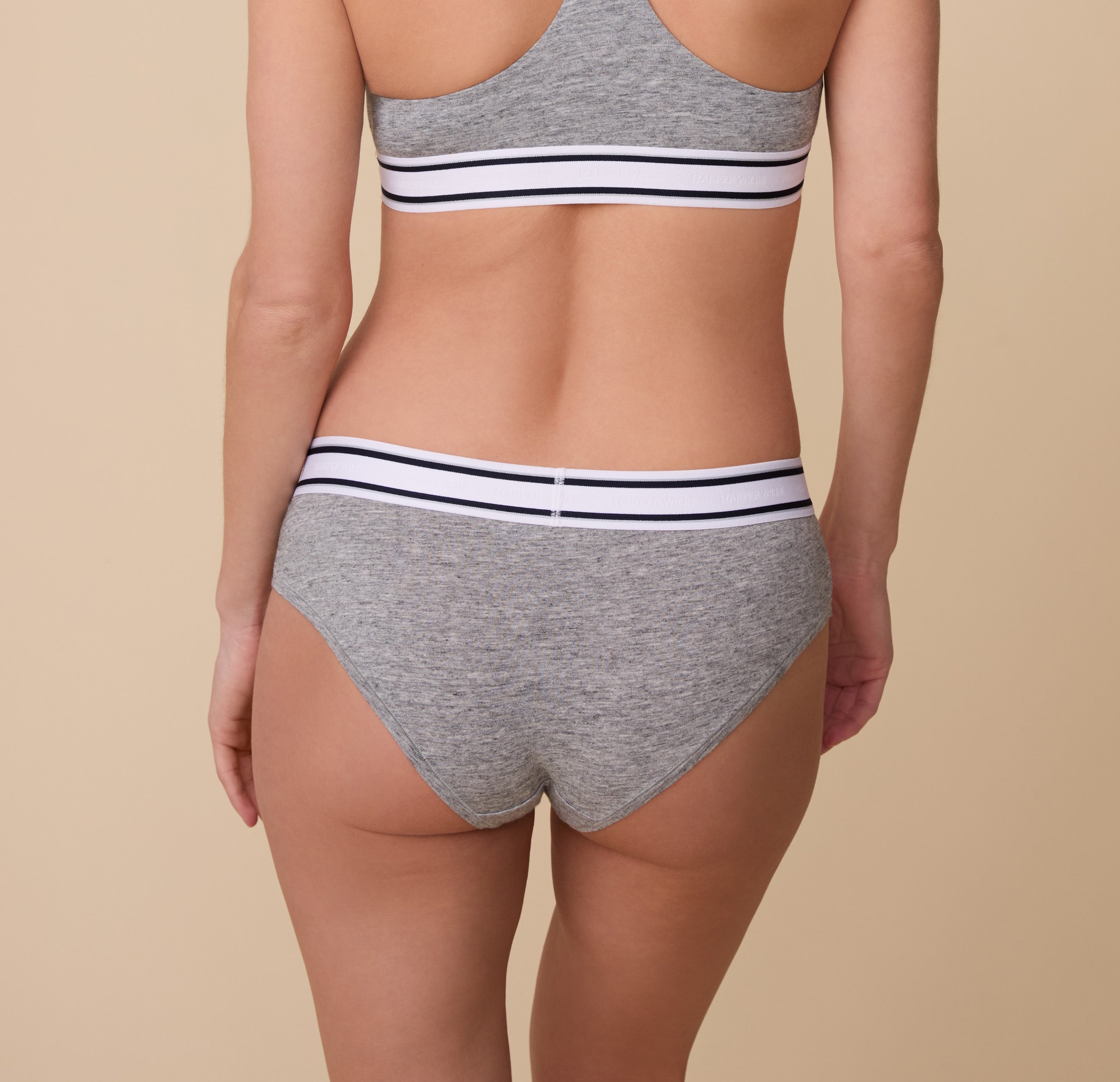 Cloud Cotton Retro Hiphugger - Heather Charcoal、mySite、bengalsvssteelers