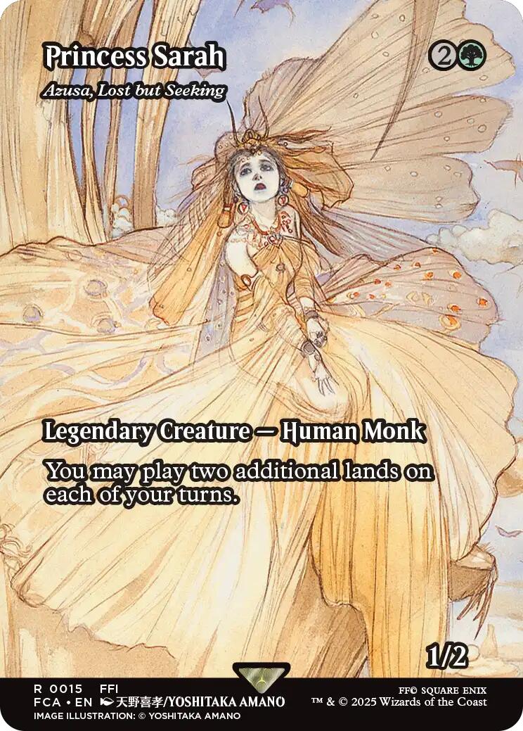 Princess Sarah - Azusa, Lost but Seeking (Showcase) FINAL FANTASY : Through the Ages、mySite、waistdrama