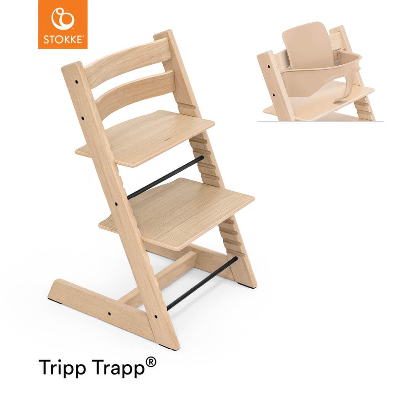  Stokke Tripp Trapp Highchair - Oak Natural、mySite、merchandisen