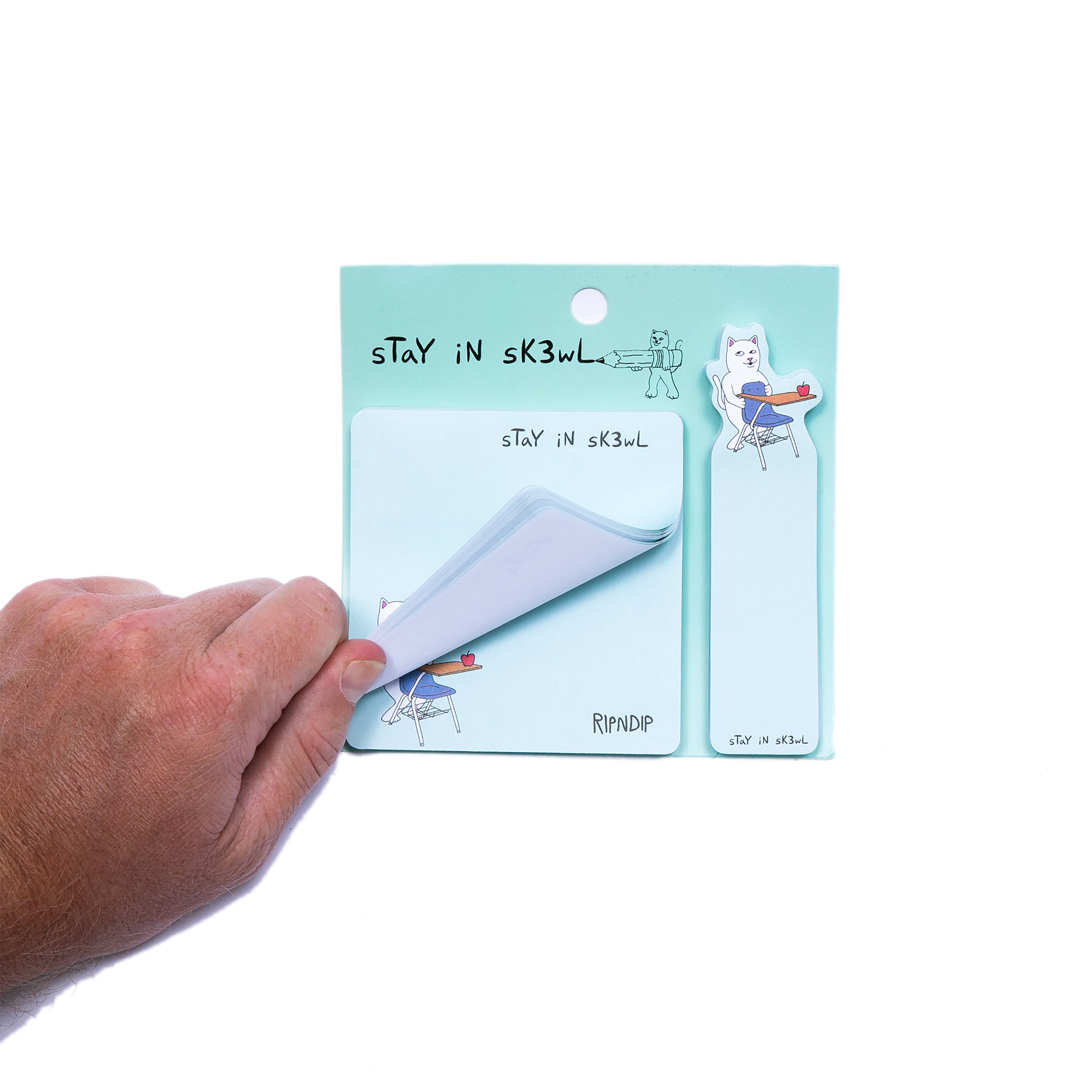 Stay In Sk3wl Post It Note Pack (Multi)、mySite、merchandisen