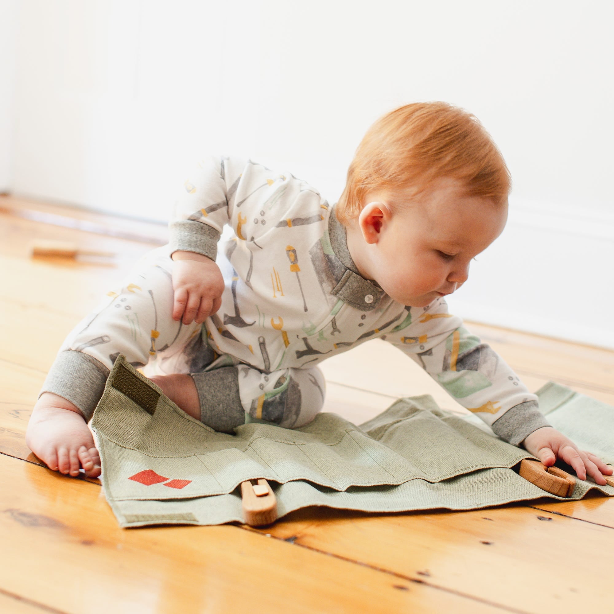 Tool Box Organic Two-Piece Pajamas、mySite、g9winljtr