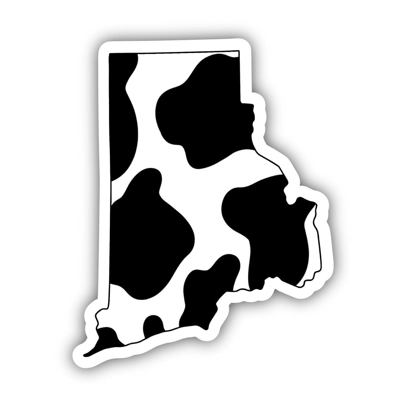  Rhode Island Cow Pattern Sticker、mySite、elrpsem3k