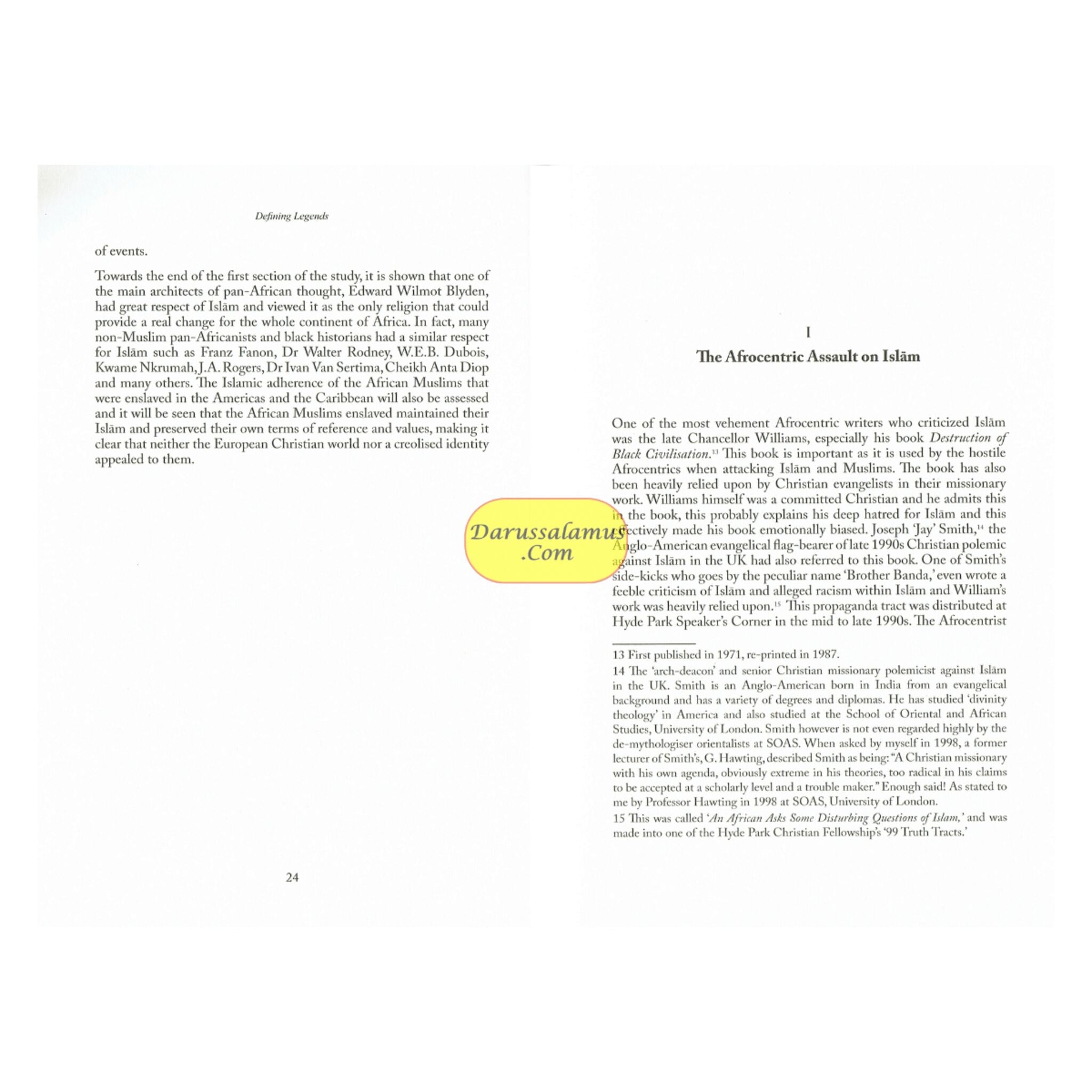 Defining Legends-An Analysis of Afrocentric Writings Against Islam By Abdulhaq Al-Ashanti、mySite、topwebapps