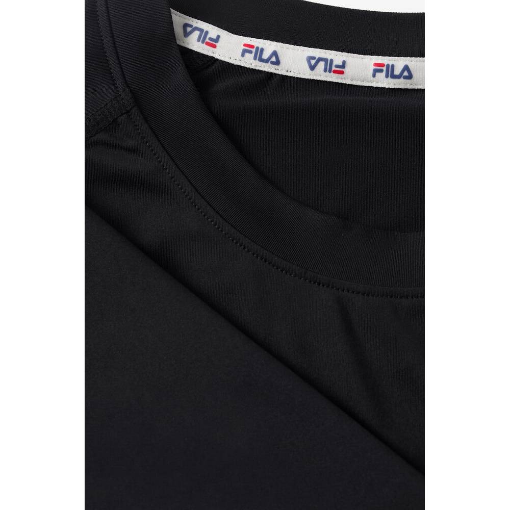 Fila Men's Short Sleeve Crewneck Top (Black)