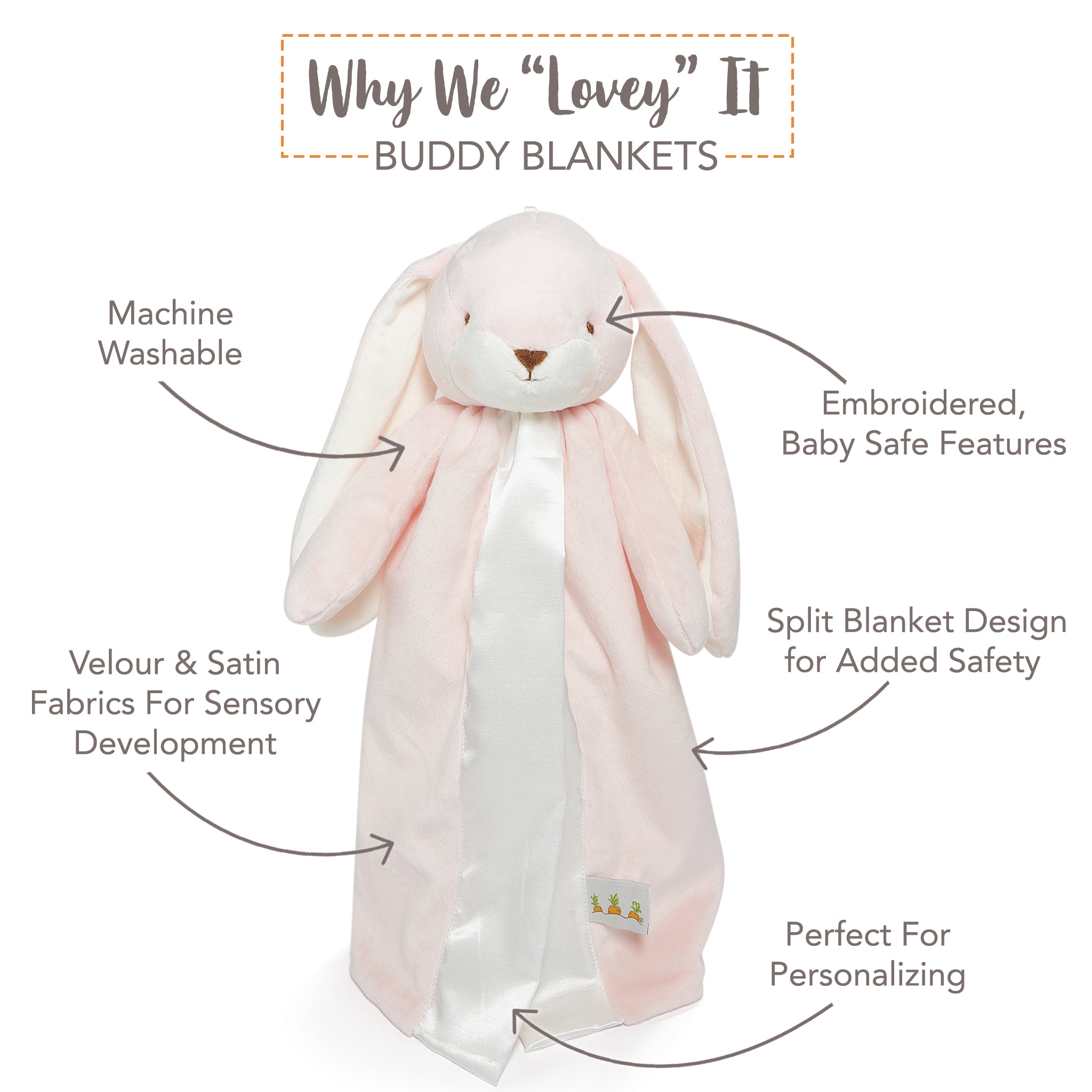 RETIRED - Nibble Buddy Blanket - Blossom、mySite、g9winljtr