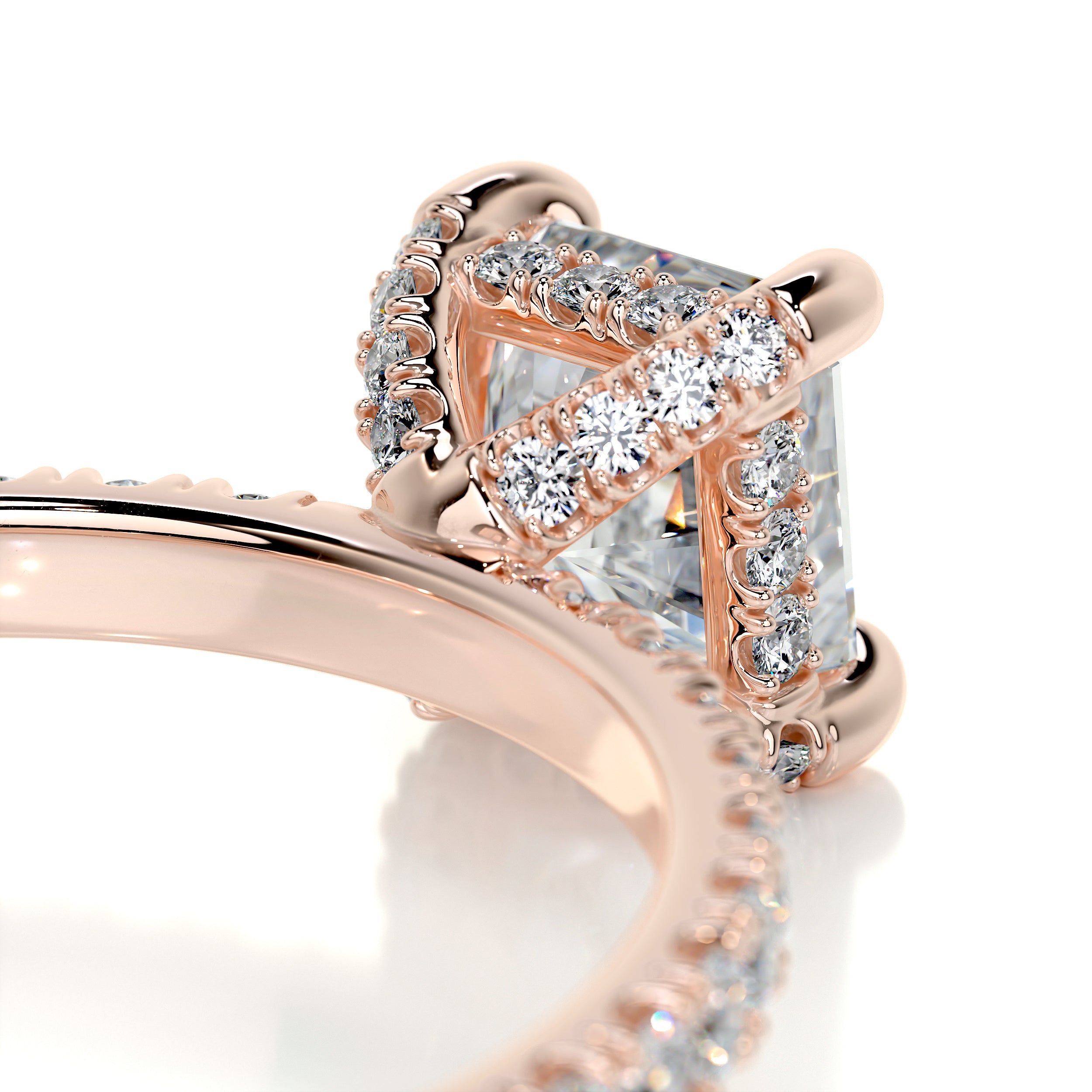 Deborah Diamond Engagement Ring -14K Rose Gold、mySite、hinf8tx79