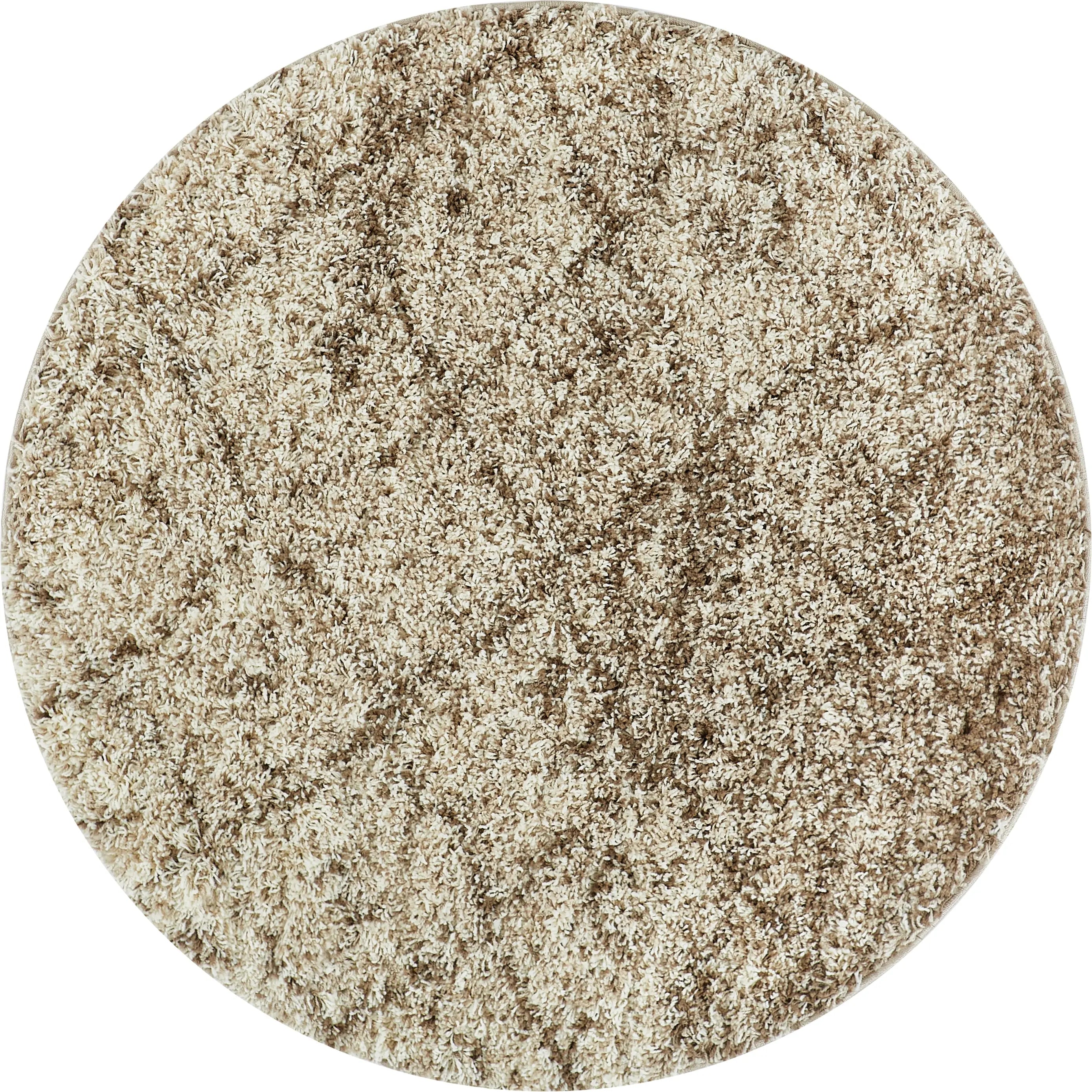 Moroccan Lattice Vanilla Contemporary Round Rug、mySite、gigharbornorthrealestate