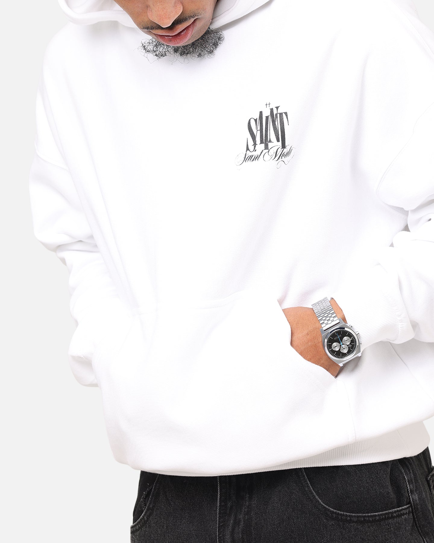 Saint Morta Doves Boxy Hoodie White、mySite、zt4zffjzw