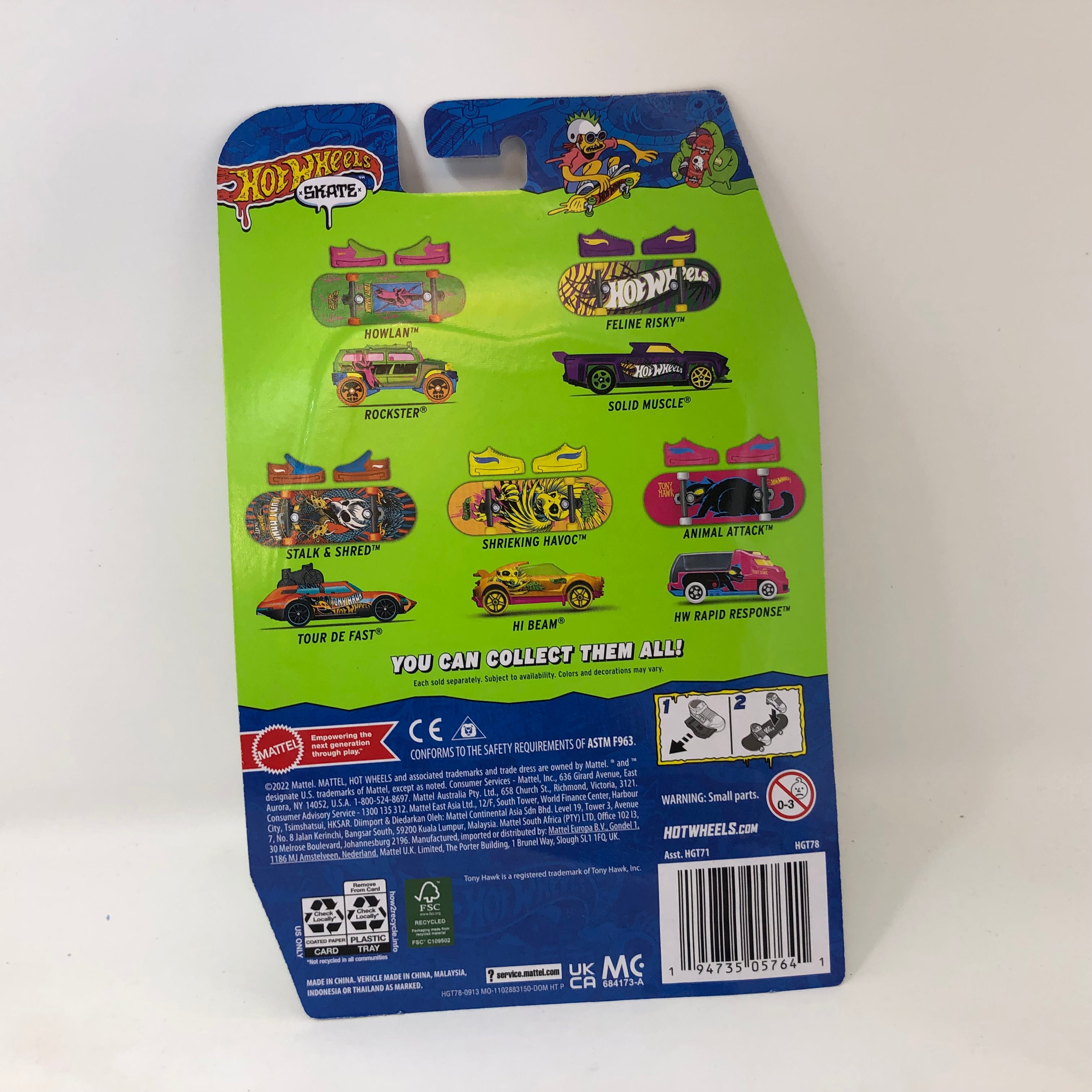 2023 Hot Wheels Skate* Maximum Leeway & Ferocious Foods Skate Board & Shoes、mySite、hgirdovlk