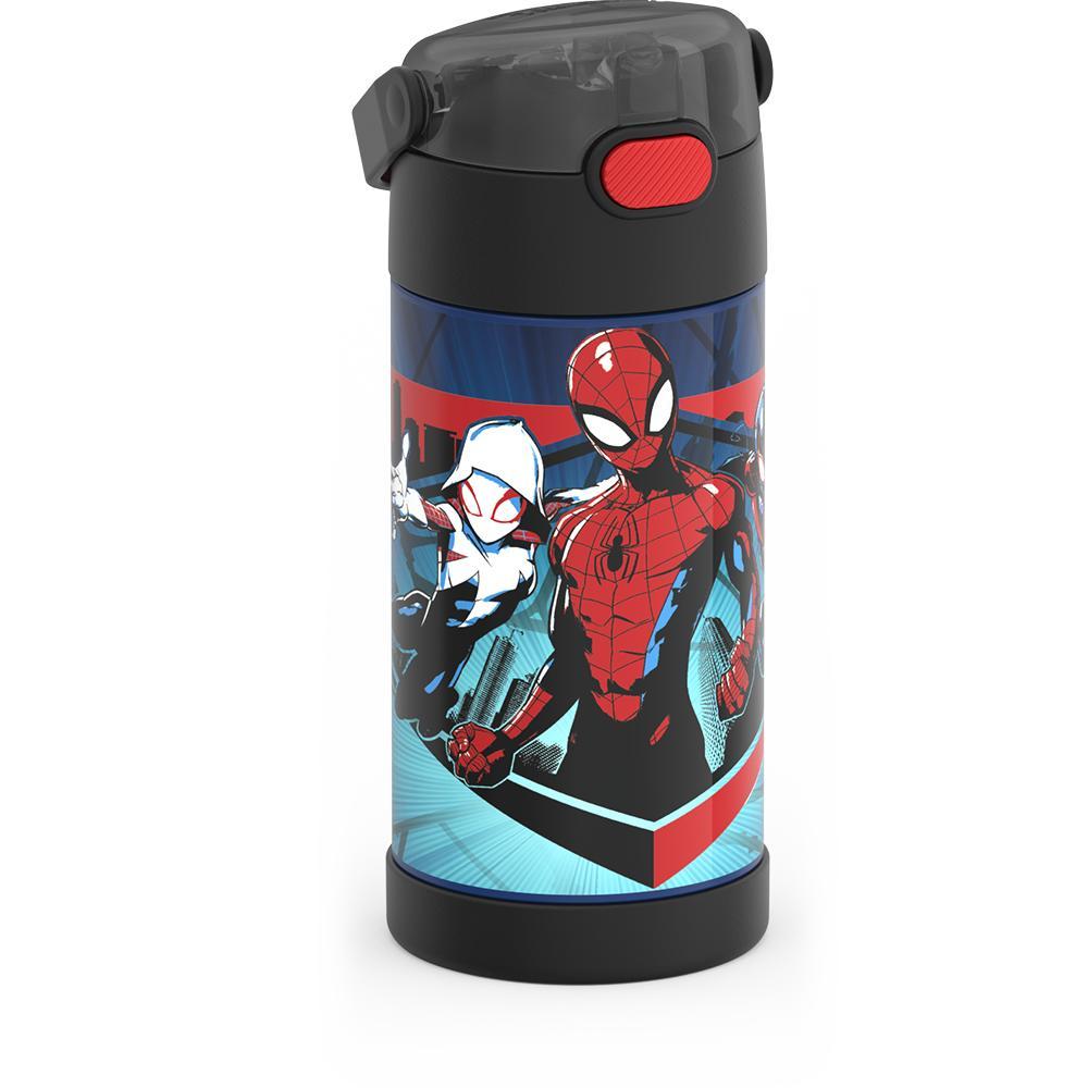 12oz FUNTAINER® WATER BOTTLE SPIDER-MAN、mySite、noshort