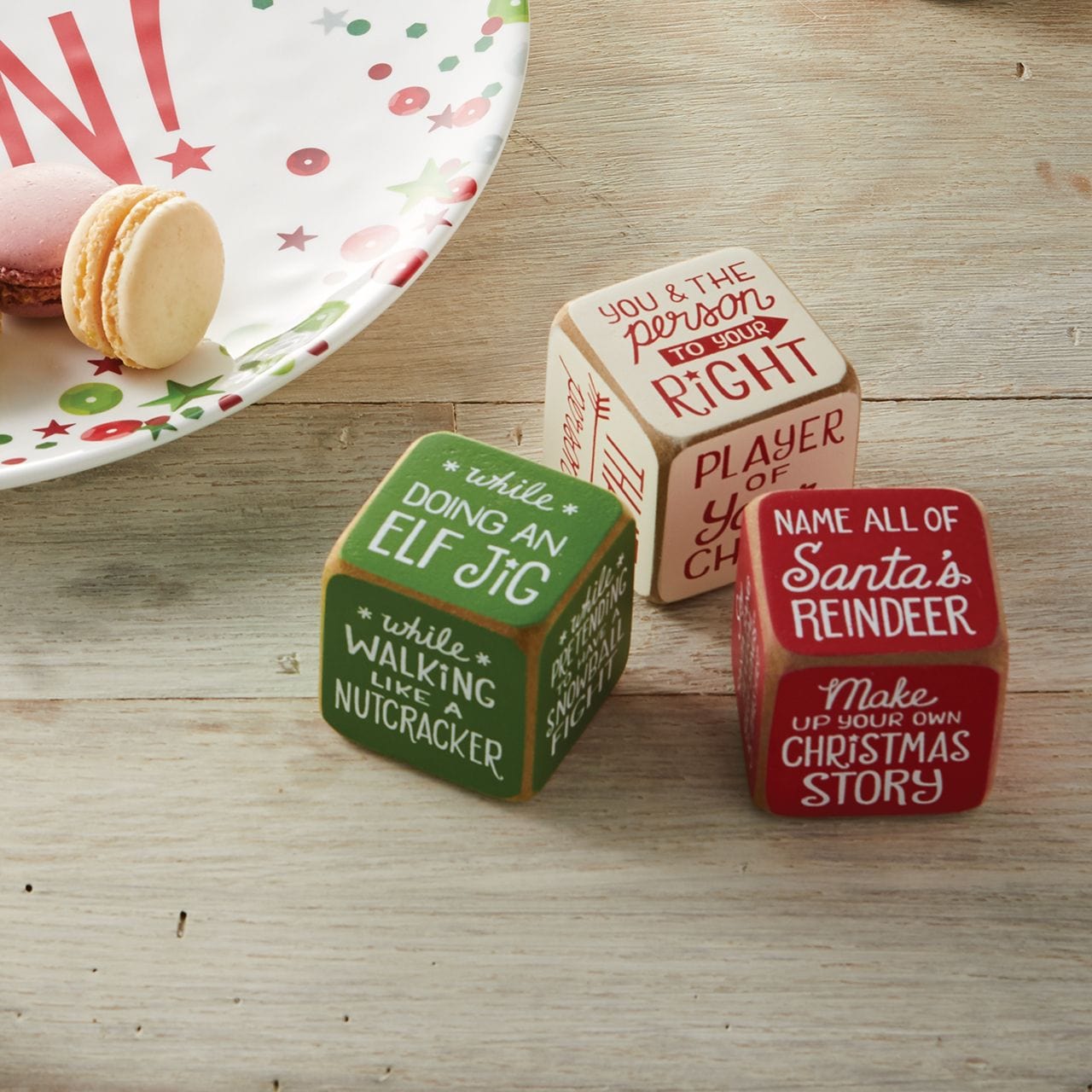 Christmas Get the Party Started Dice Cubes Fun!、mySite、g9winljtr