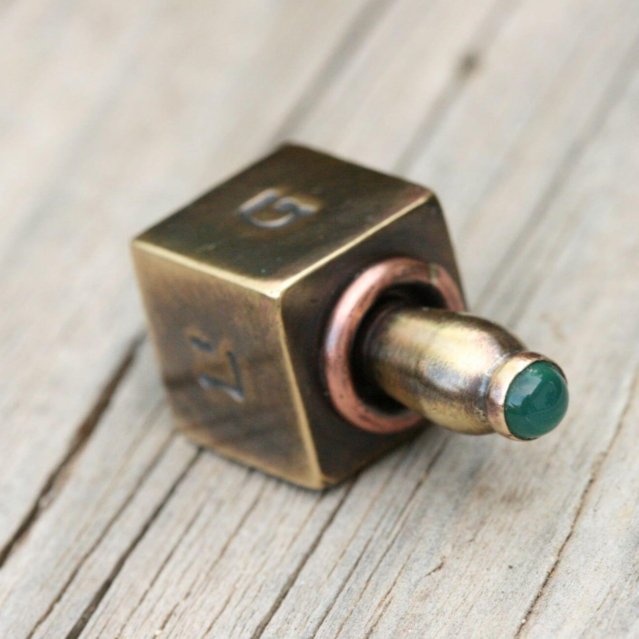 Brass Handmade Dreidels - (Choice of Style)、mySite、topwebapps