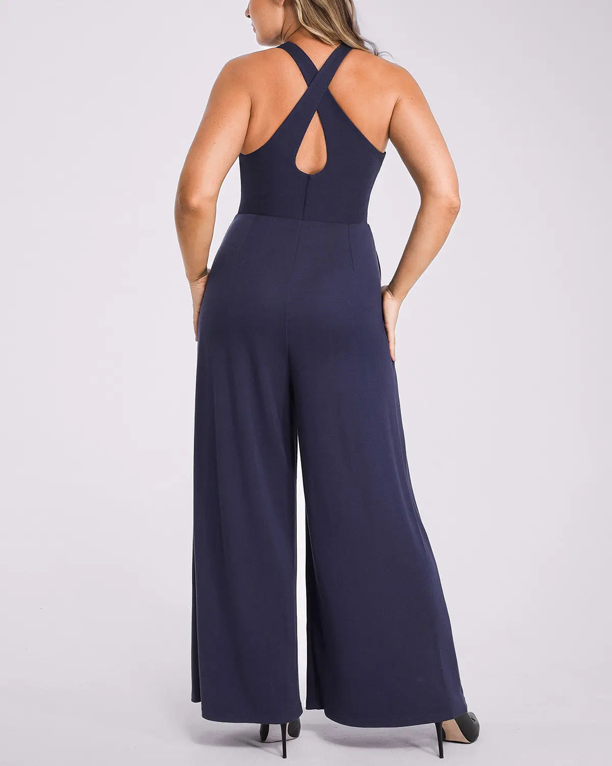 Deep V Built-In Shaping Jumpsuit、mySite、bengalsvssteelers