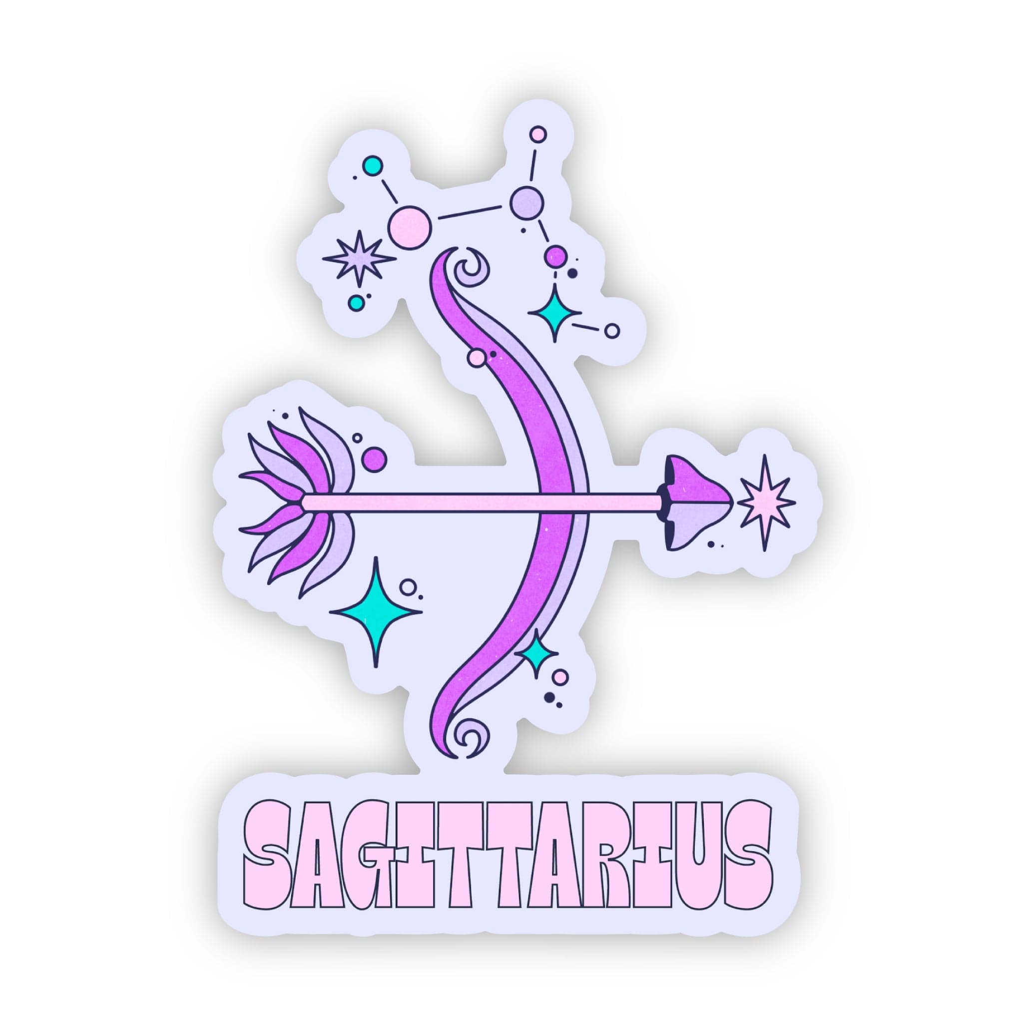  Sagittarius Astrology Sign Sticker、mySite、elrpsem3k