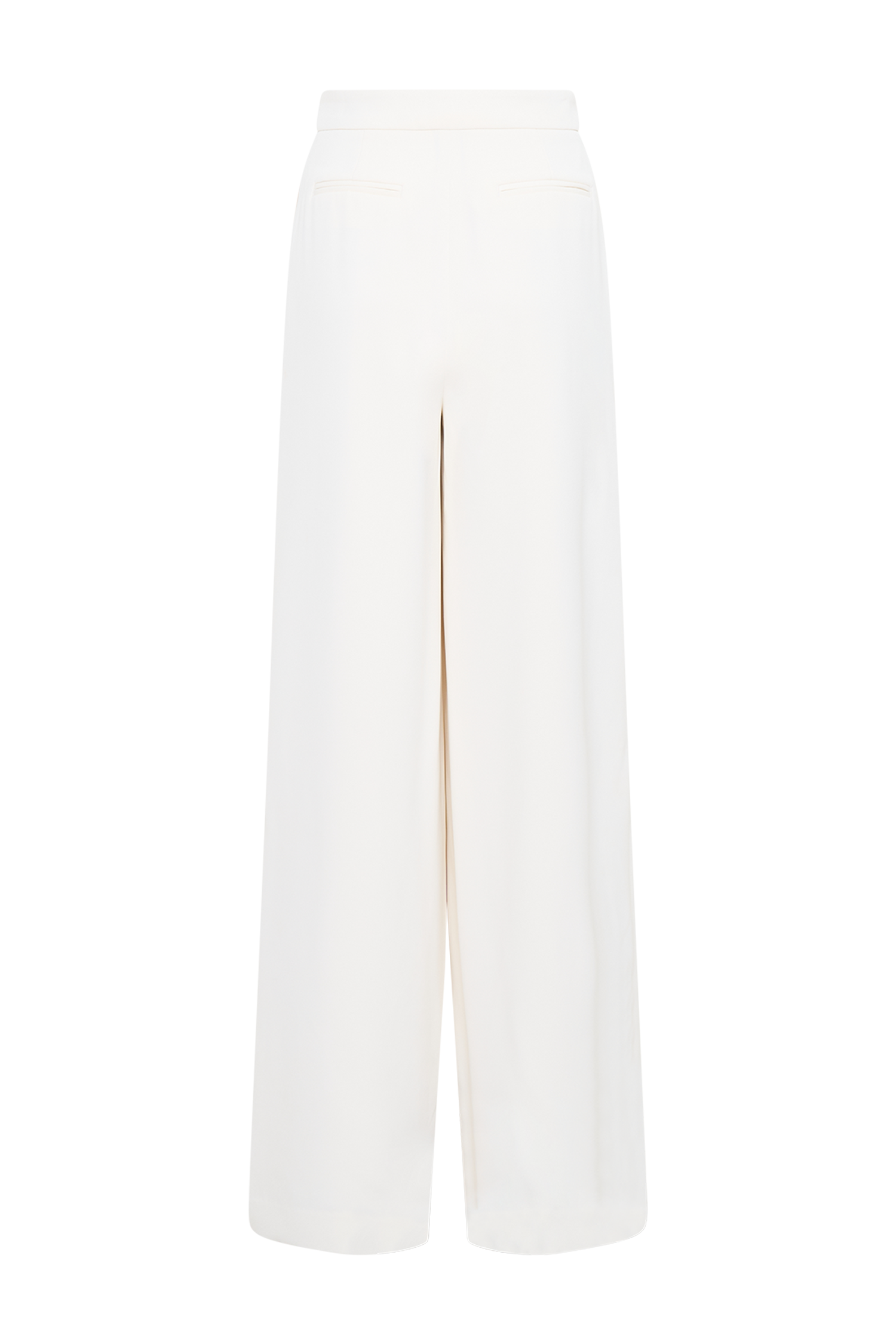 Faith Suiting Wide Leg Pant - Ivory、mySite、solidvoid