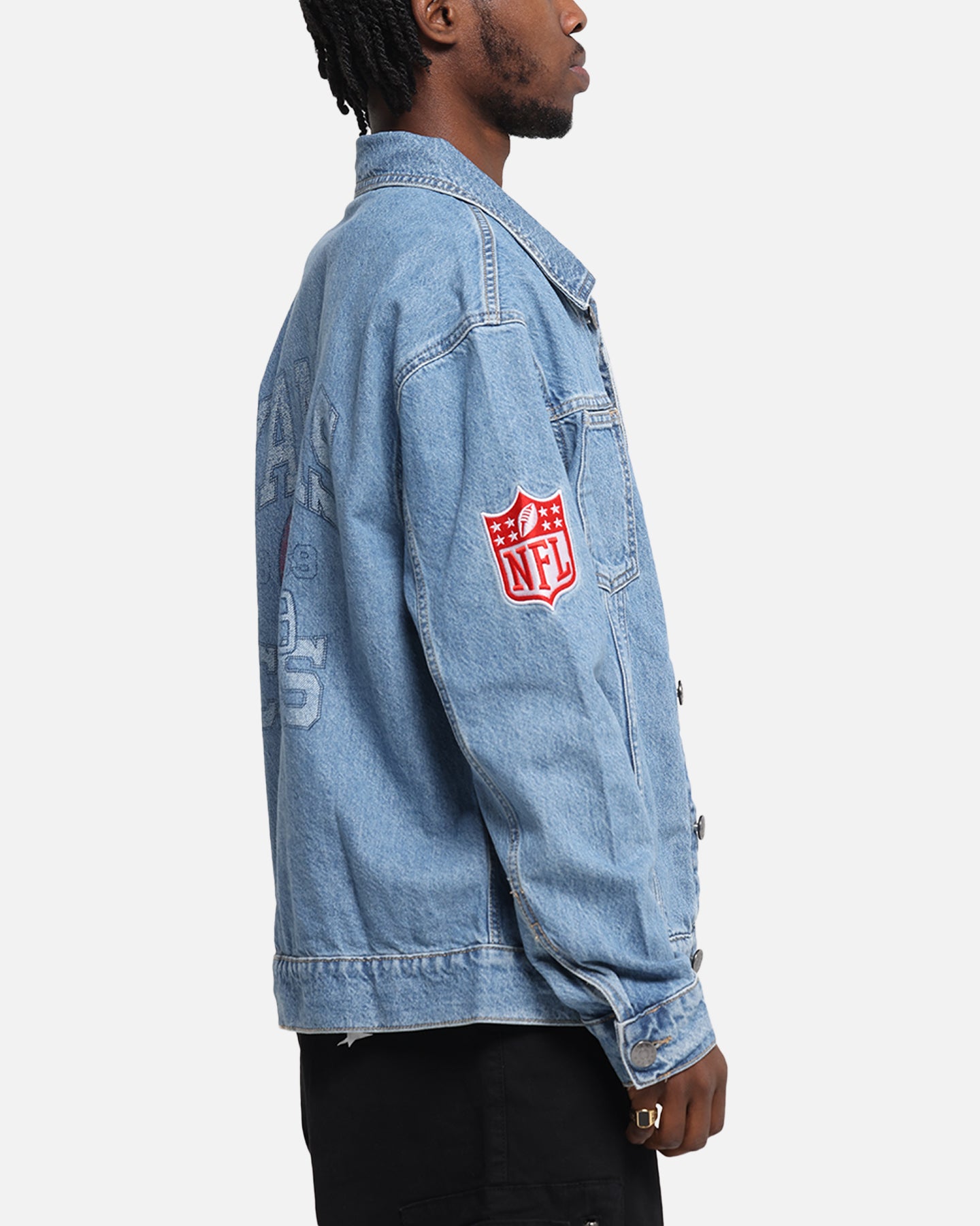 New Era Kansas City Chiefs NFL Denim Jacket Dark Blue、mySite、zt4zffjzw