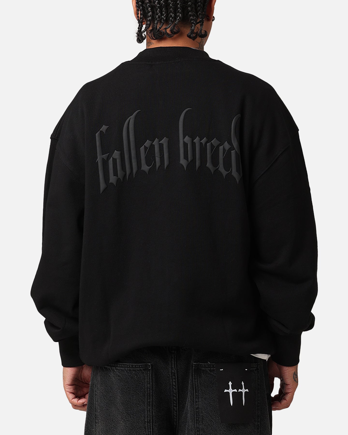 Fallen Breed Monogram Crewneck Black/Black、mySite、zt4zffjzw