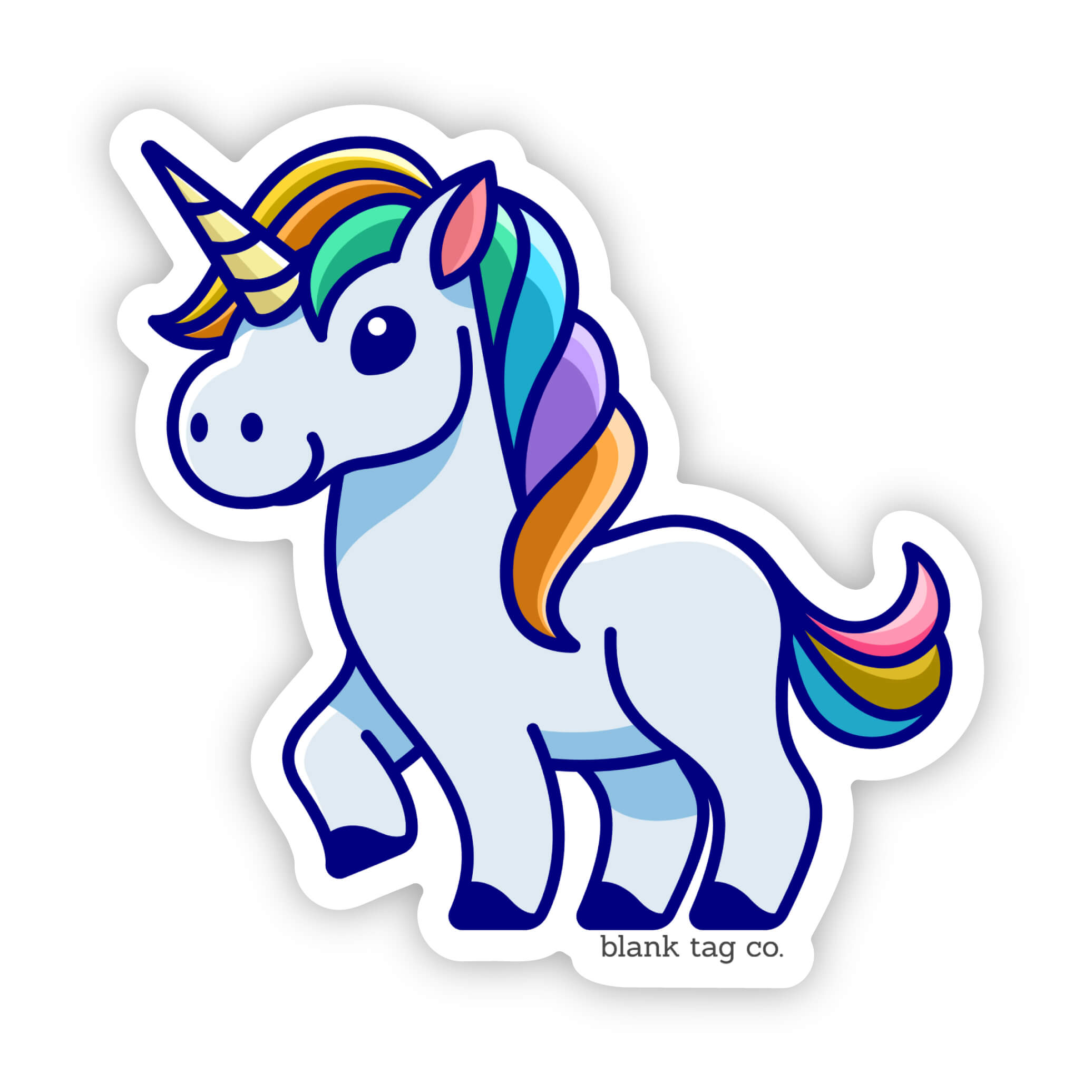  The Unicorn Vinyl Sticker Decal、mySite、ghnorth