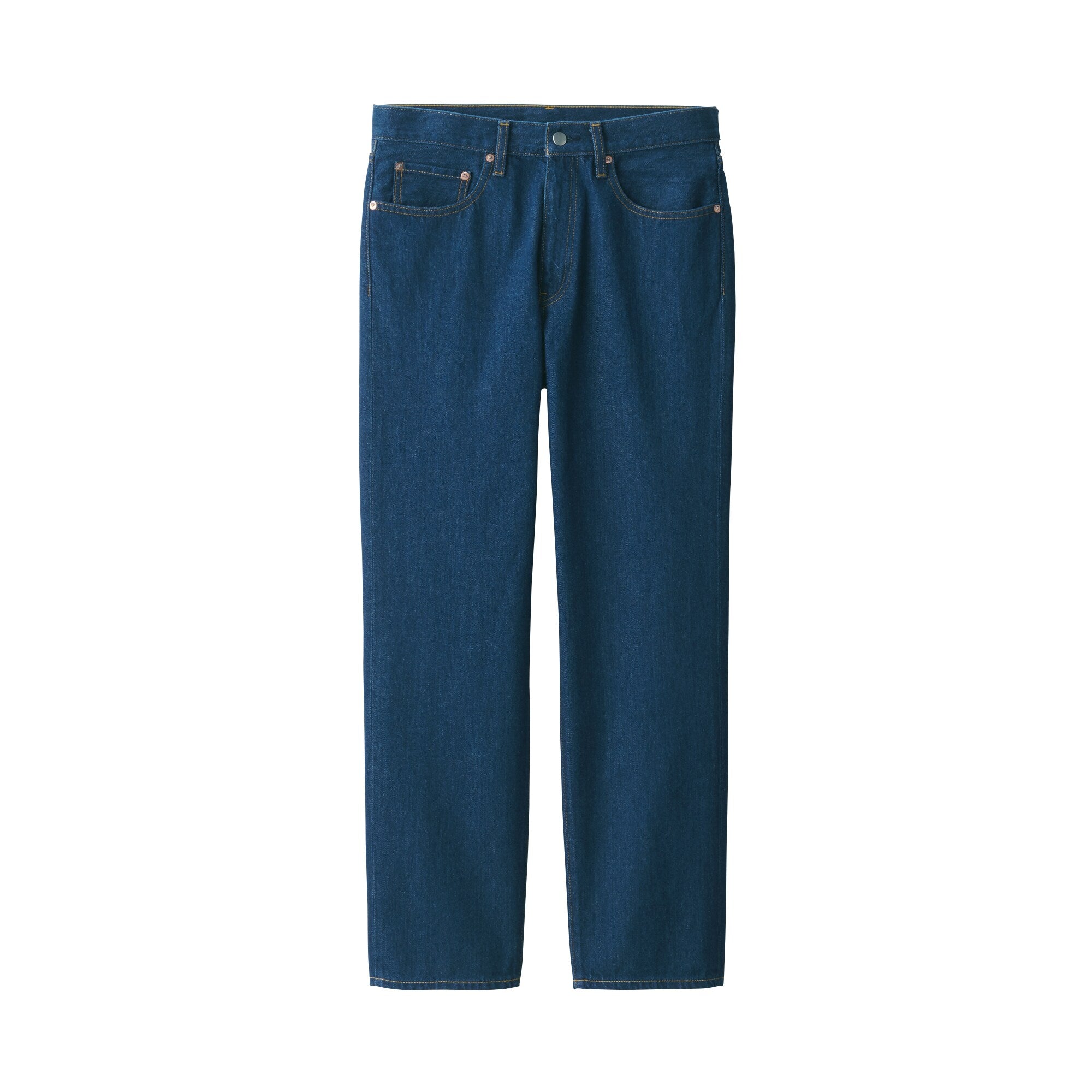  Men's Denim Regular Pants Blue (L 30inch / 76cm)、mySite、sugarbowlscore