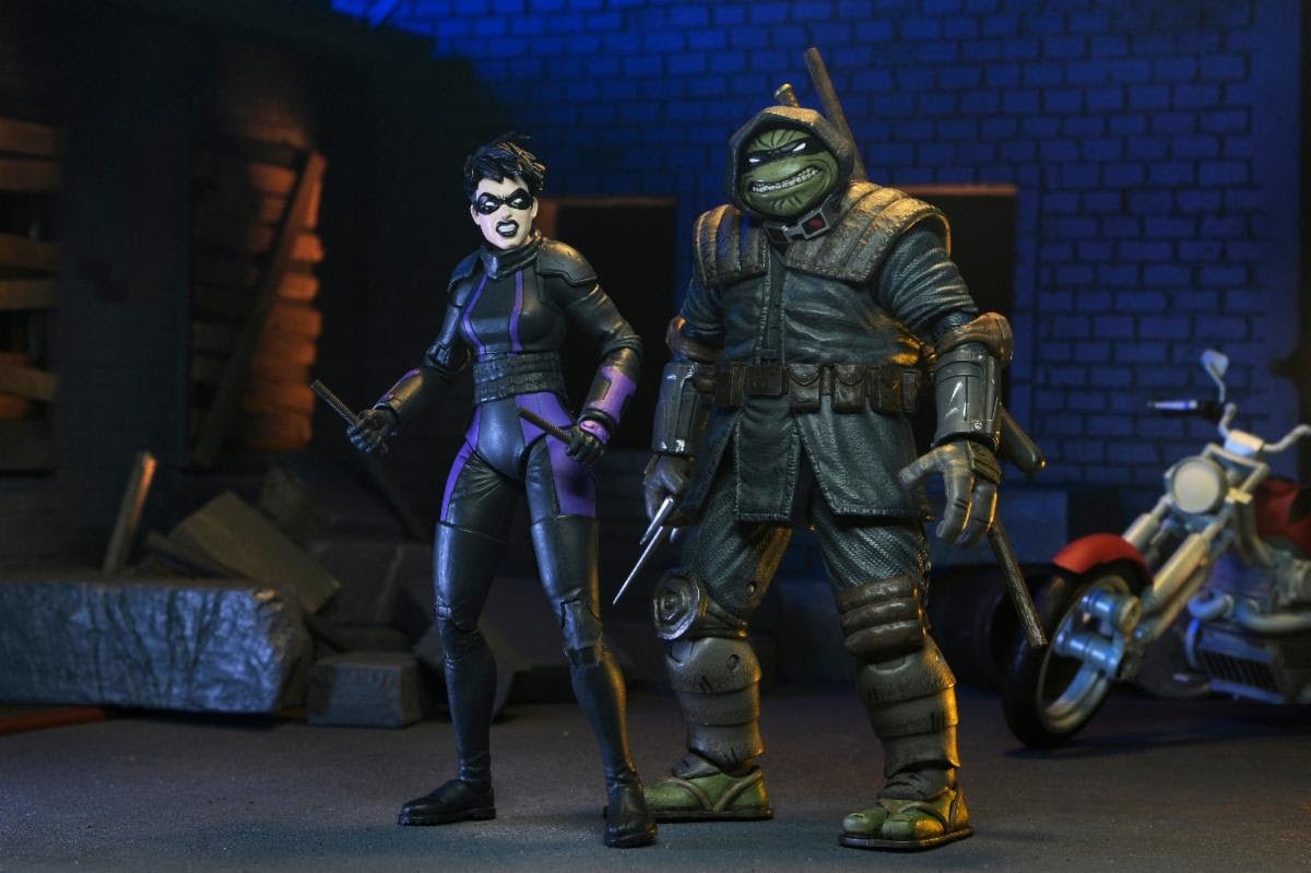 NECA Teenage Mutant Ninja Turtles Casey Marie with Motorcycle (The Last Ronin)、mySite、hgirdovlk