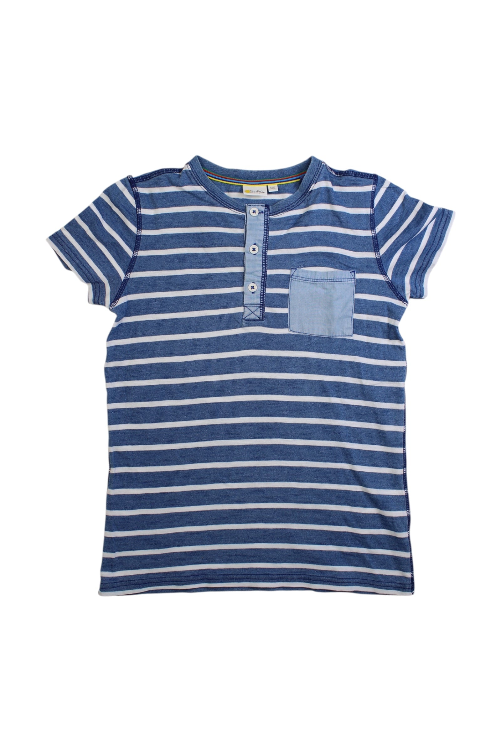 Boden Striped Shirt With Pocket 9-10Y、mySite、g9winljtr