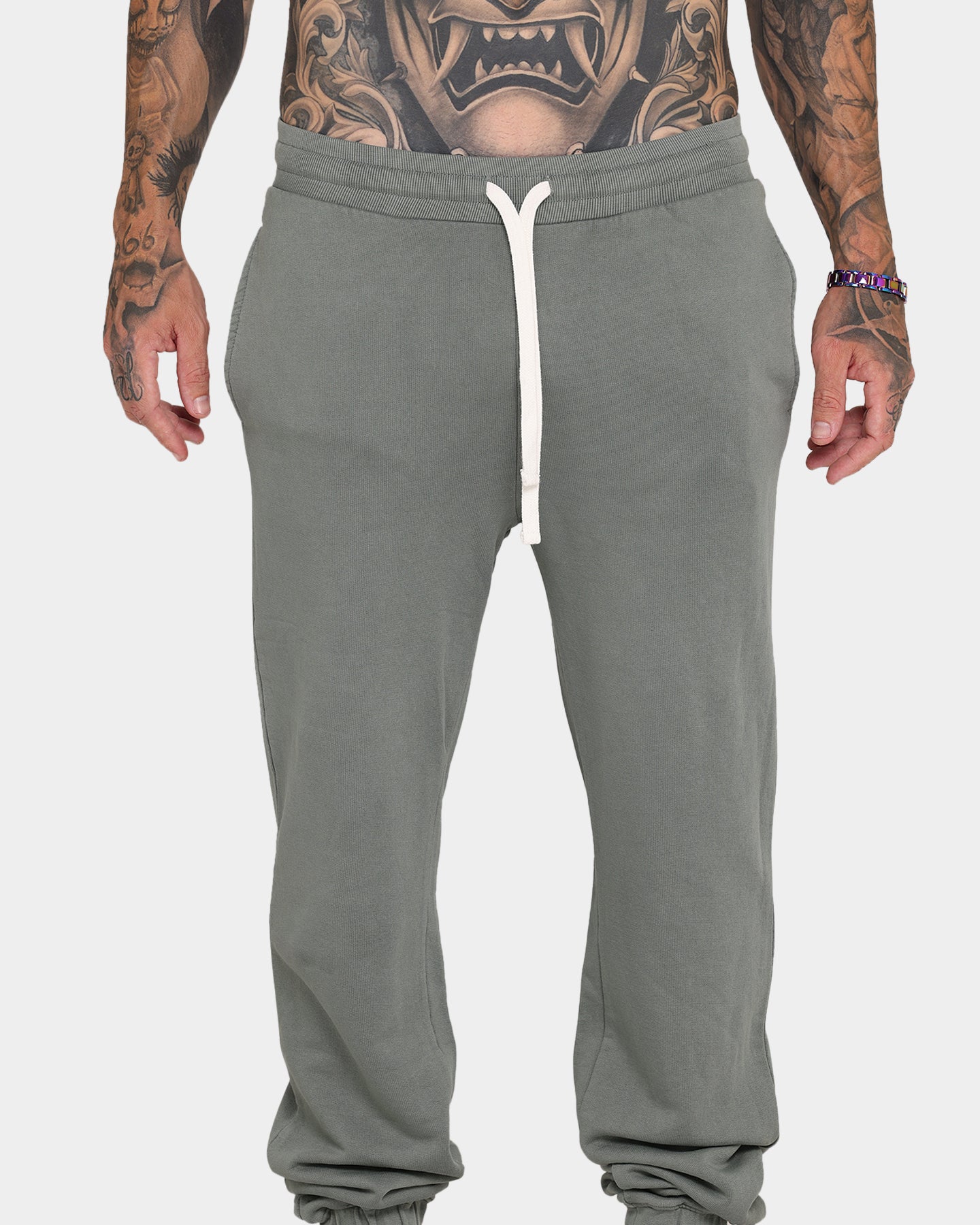 EN ES Cozy Premium Sweat Pants Green、mySite、zt4zffjzw