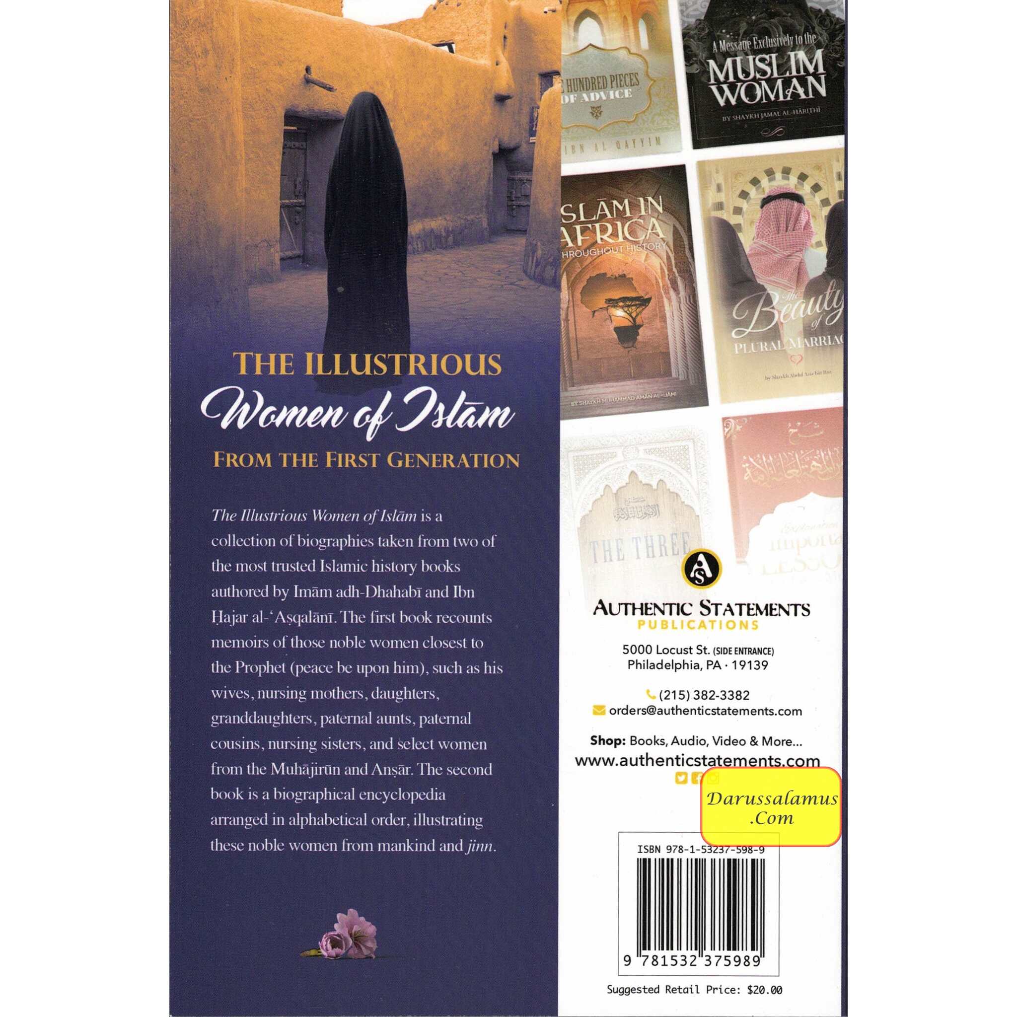 The Illustrious Women of Islam From The First Generation By Imam Adh-Dhahabi & Ibn Hajar Al-Asqalani、mySite、topwebapps