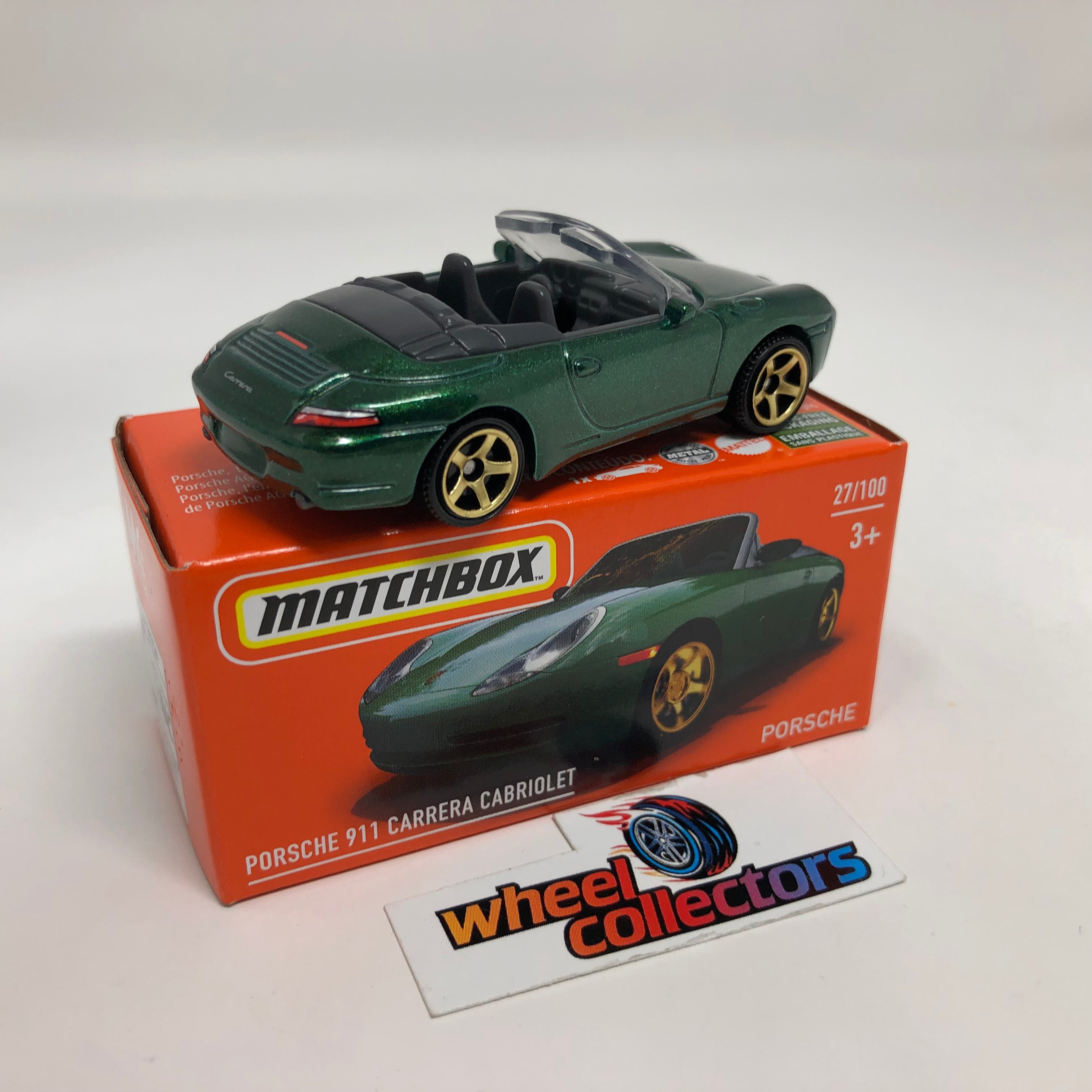 Porsche 911 Carrera Cabriolet * POWER GRABS 2022 Matchbox Case B Release、mySite、hgirdovlk