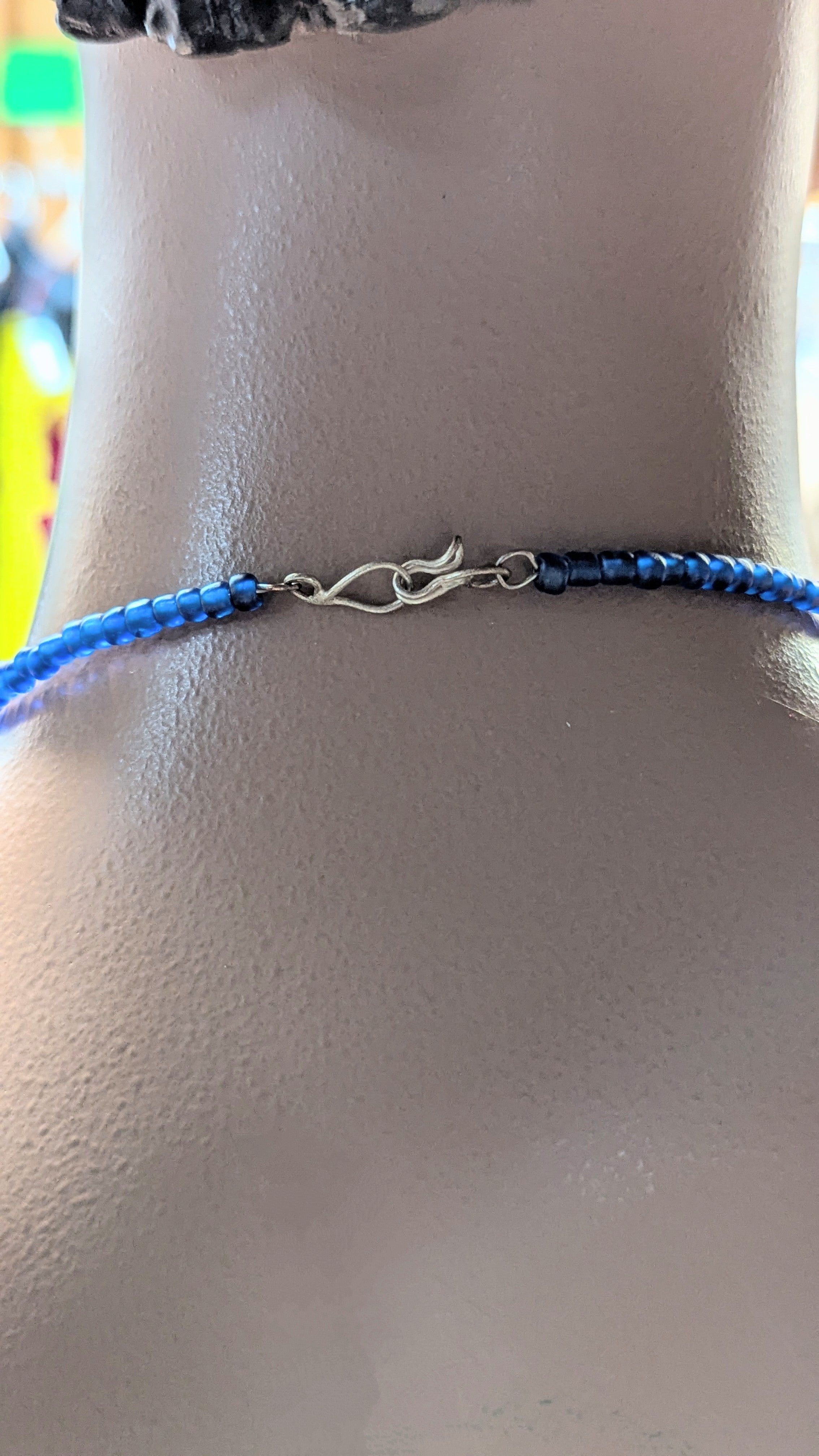 Dupsie's Blue Kijiji Choker African Necklace DPJABN11、mySite、solidvoid