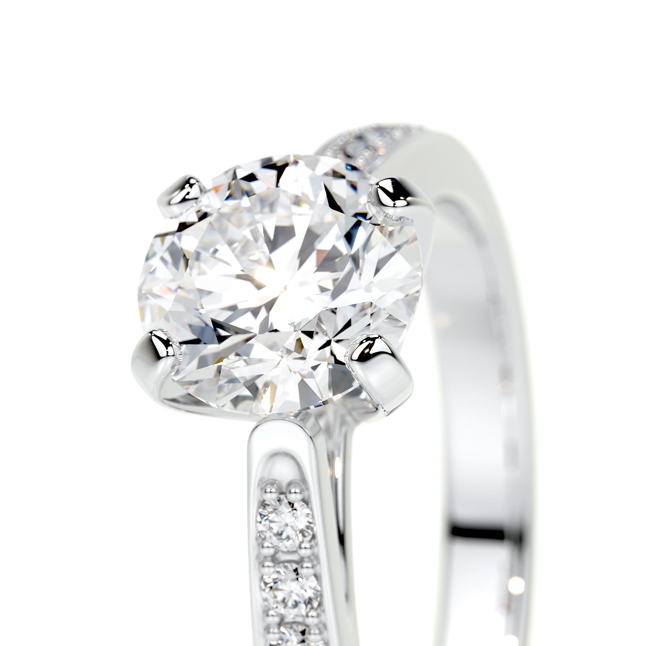 Margaret Lab Grown Diamond Ring -Platinum、mySite、hinf8tx79