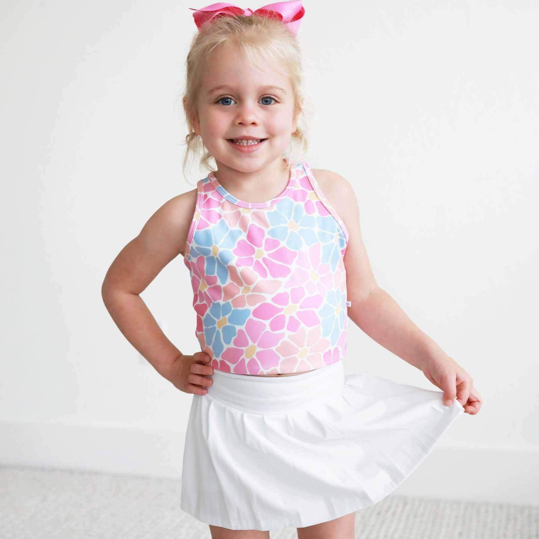  Kids CloudActive™ Athletic Pleated Skirt | White、mySite、layawaytickets
