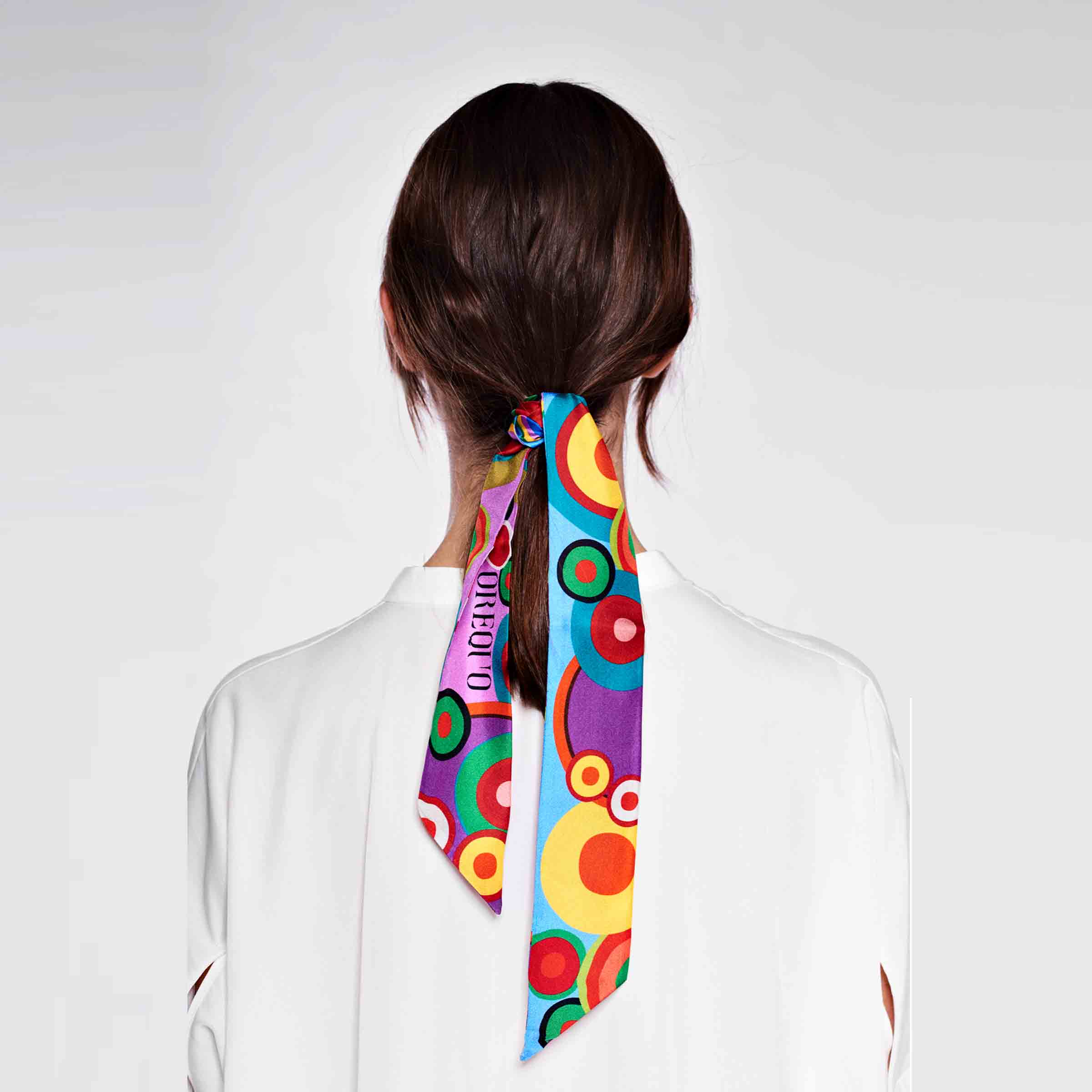 Silk Twilly RAINBOW SYMPHONY by Orequo、mySite、neckold