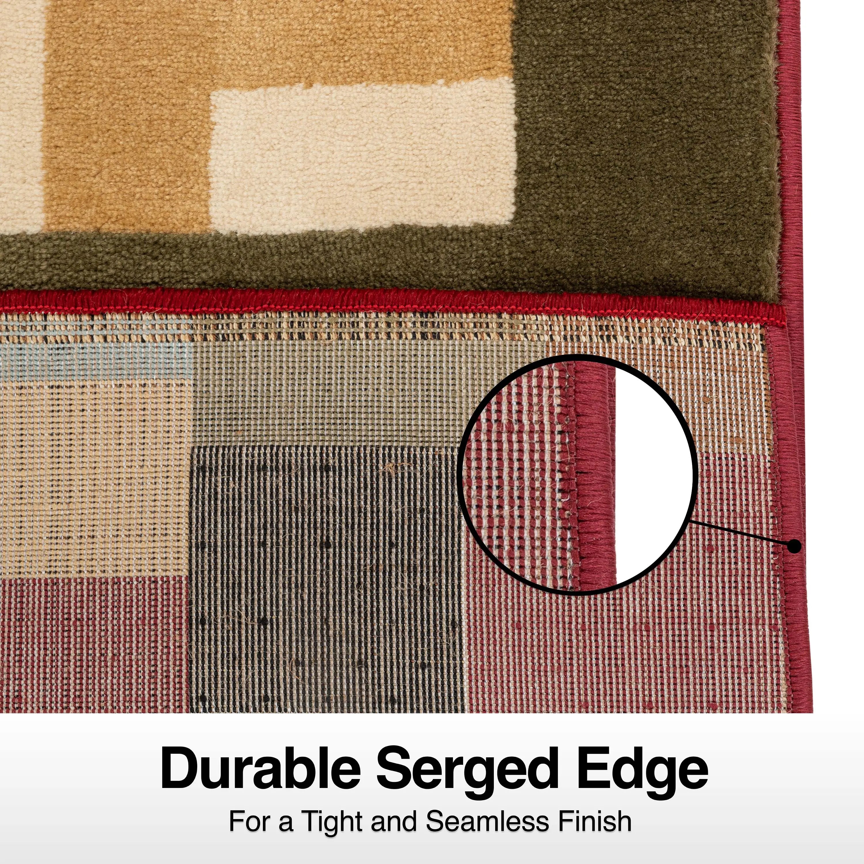 River Custom Size Runner Modern Red 27 Inch Wide x Choose Your Length Hallway Runner Rug、mySite、gigharbornorthrealestate