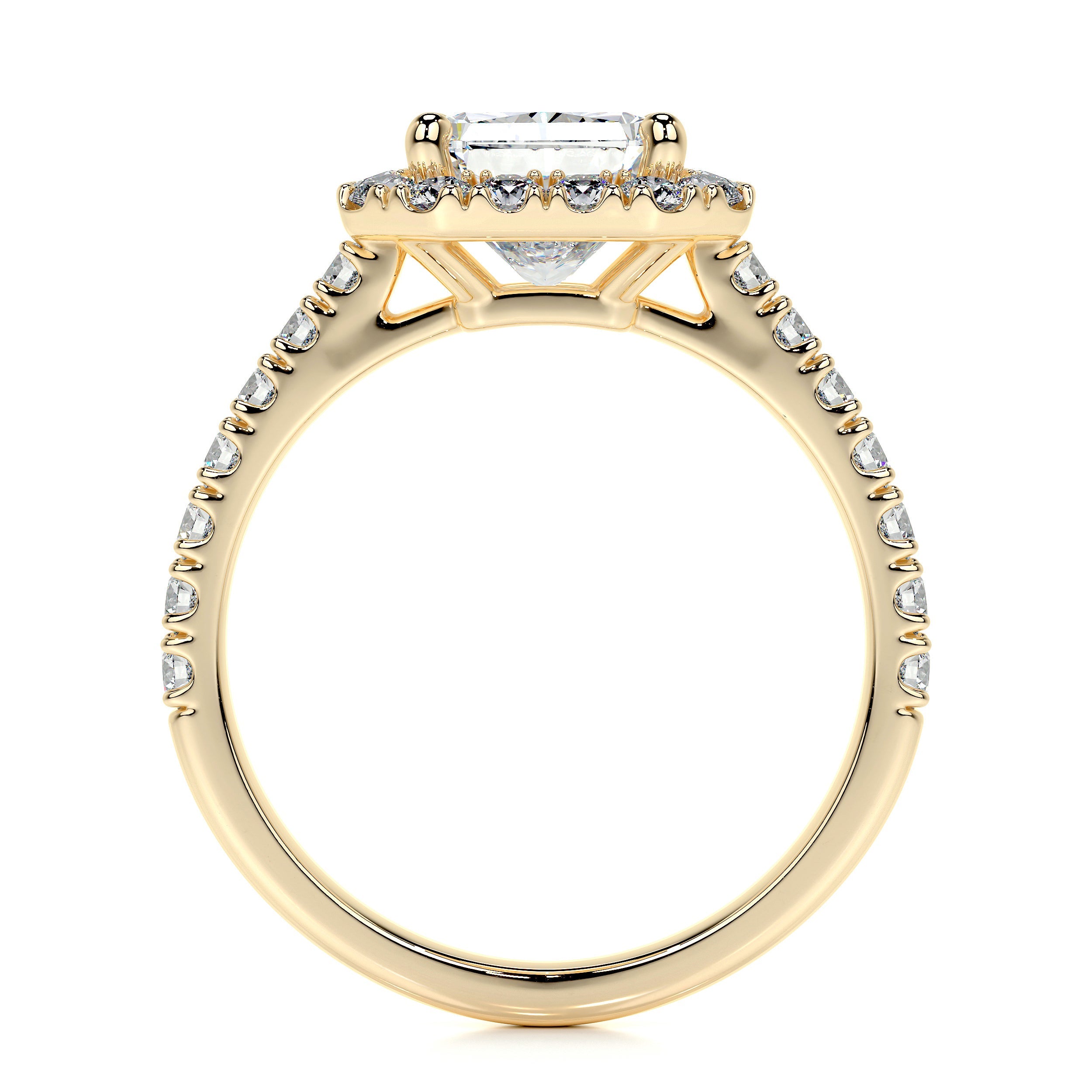Andrea Lab Grown Diamond Ring -18K Yellow Gold、mySite、hinf8tx79