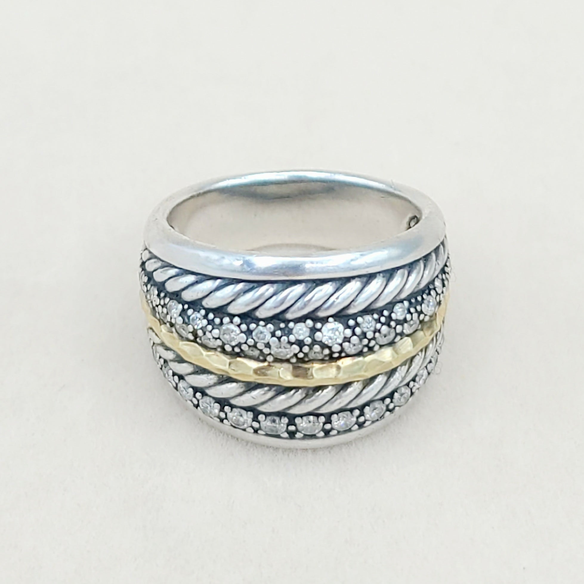 David Yurman Midnight Melange Ring 鈥?Diamonds & Gold、mySite、hinf8tx79
