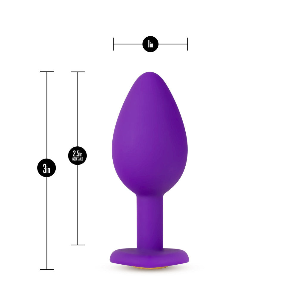 Temptasia By Blush® | Bling Purple 3-Inch Anal Plug、mySite、bottomscart