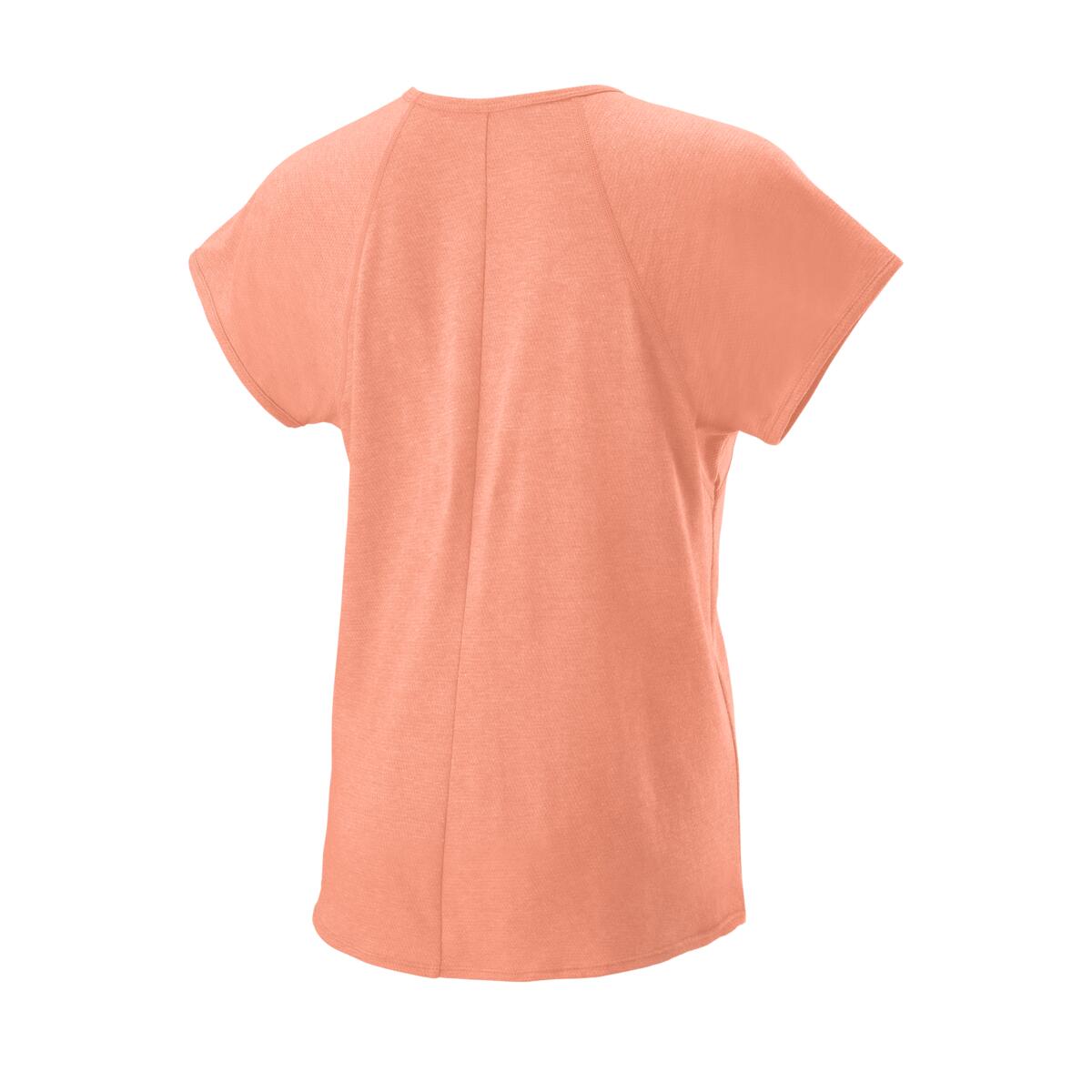 Wilson Women's Training V-Neck Tee (Papaya Punch)