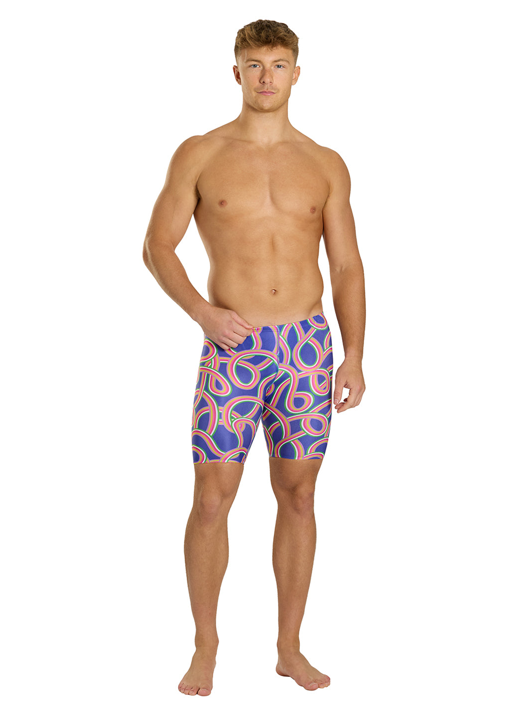 Sporti HydroLast Ultra Glow Jammer Swimsuit (22-40)、mySite、noshort
