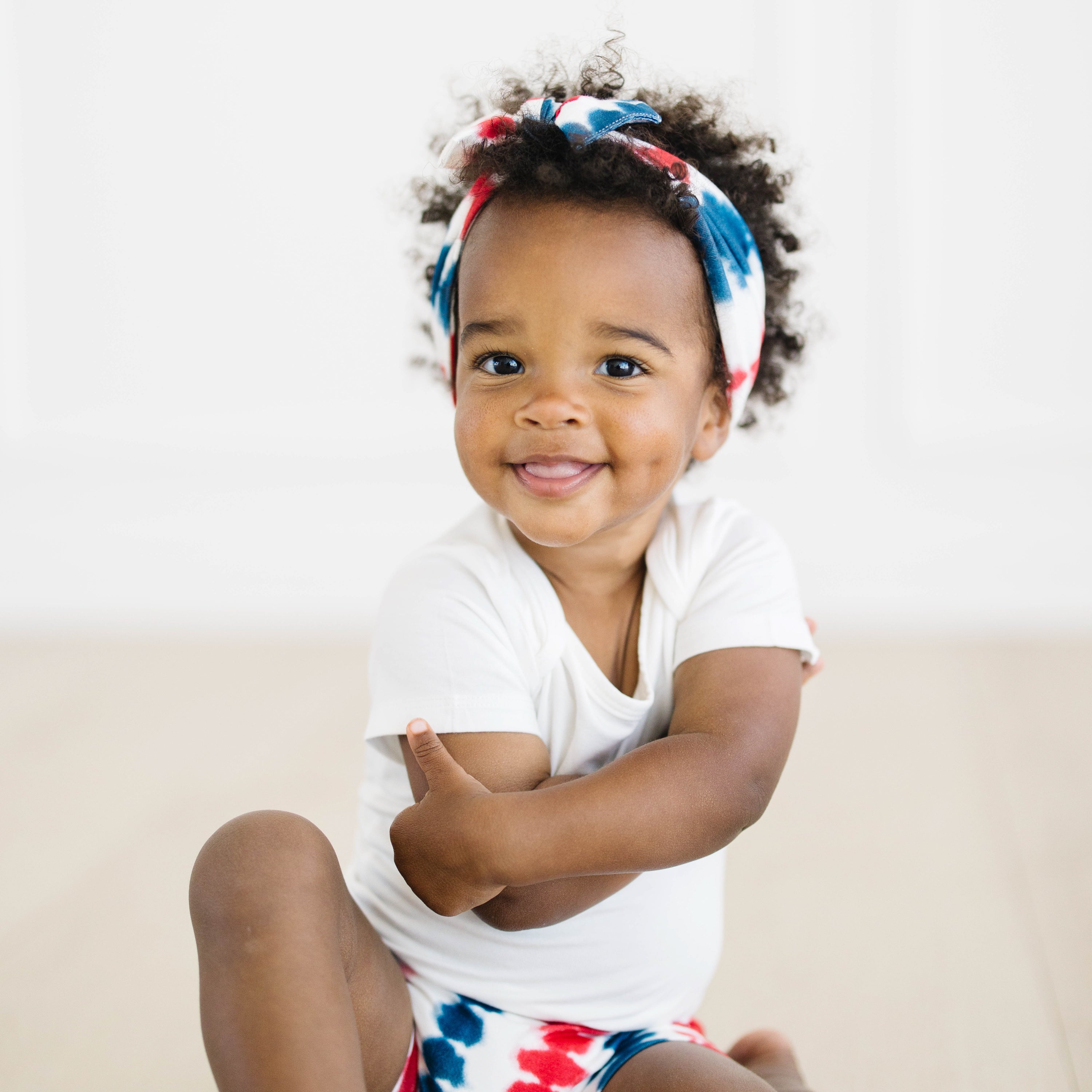  Knotted Bow Headband in Liberty Rip Tide、mySite、layawaytickets