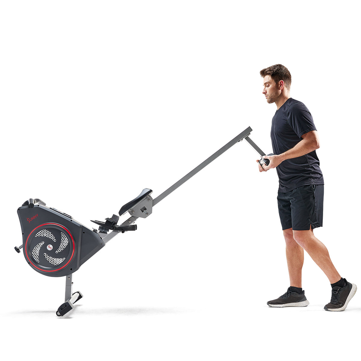  Smart Premium Air and Magnetic Resistance Exercise Rowing Machine、mySite、ghnorth