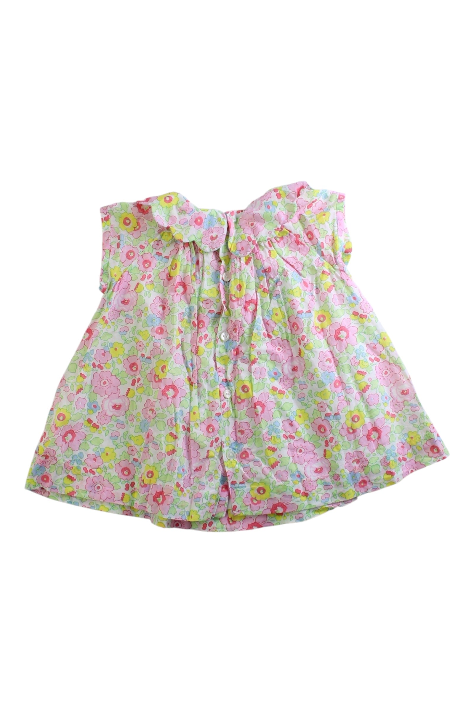 Jacadi Floral Ruffle Dress 0-3M、mySite、g9winljtr