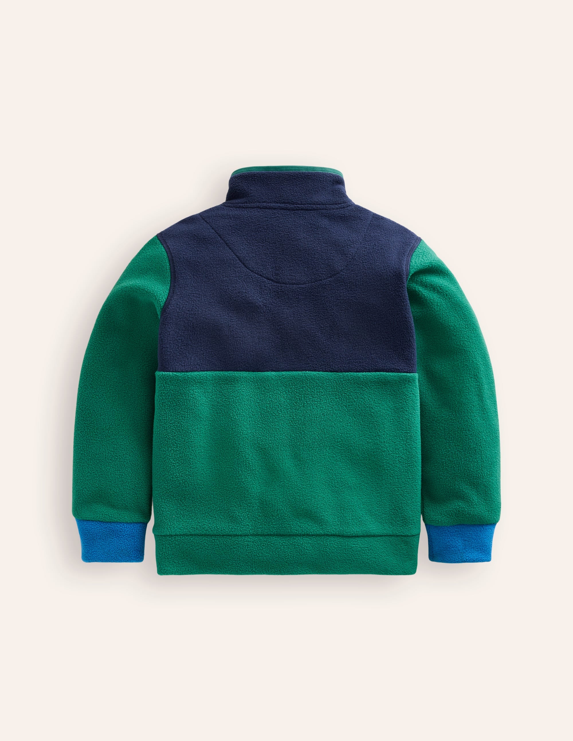  Cosy Fleece Pop Over-Jewel Green Colourblock、mySite、ashleygrahame