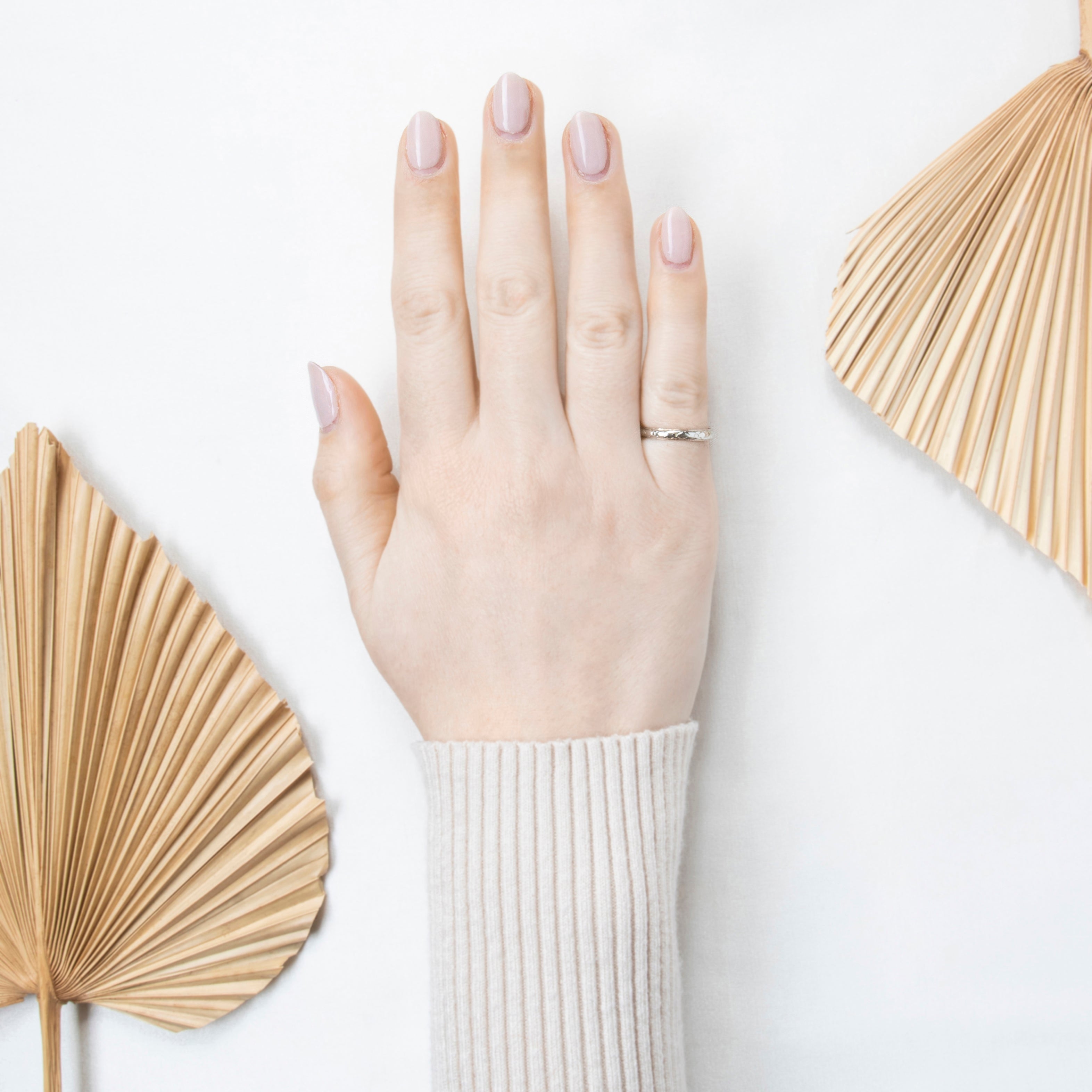 Antique Art Deco 18k White Gold Engraved Details Band Ring 6.25、mySite、hinf8tx79