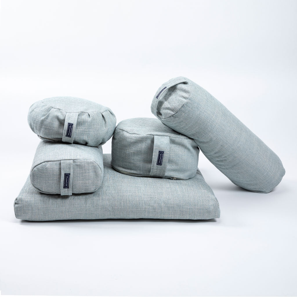 Luxe Woven Zafu Zabuton Set、mySite、topwebapps