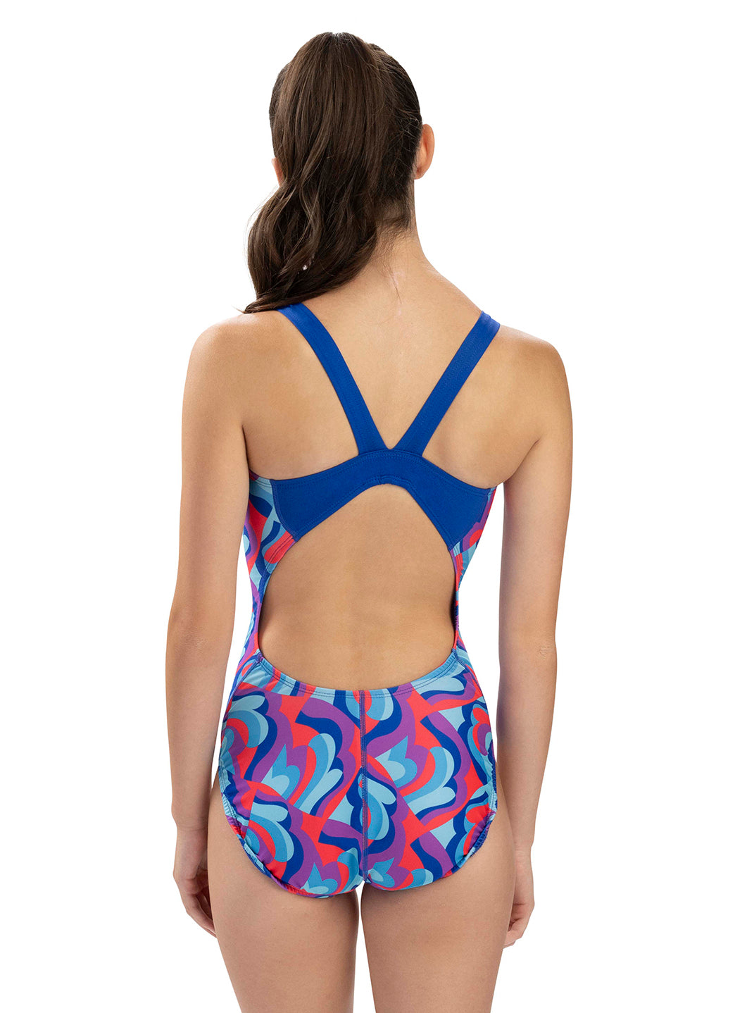 Dolfin Women's Time Warp HP Back One Piece Swimsuit、mySite、noshort